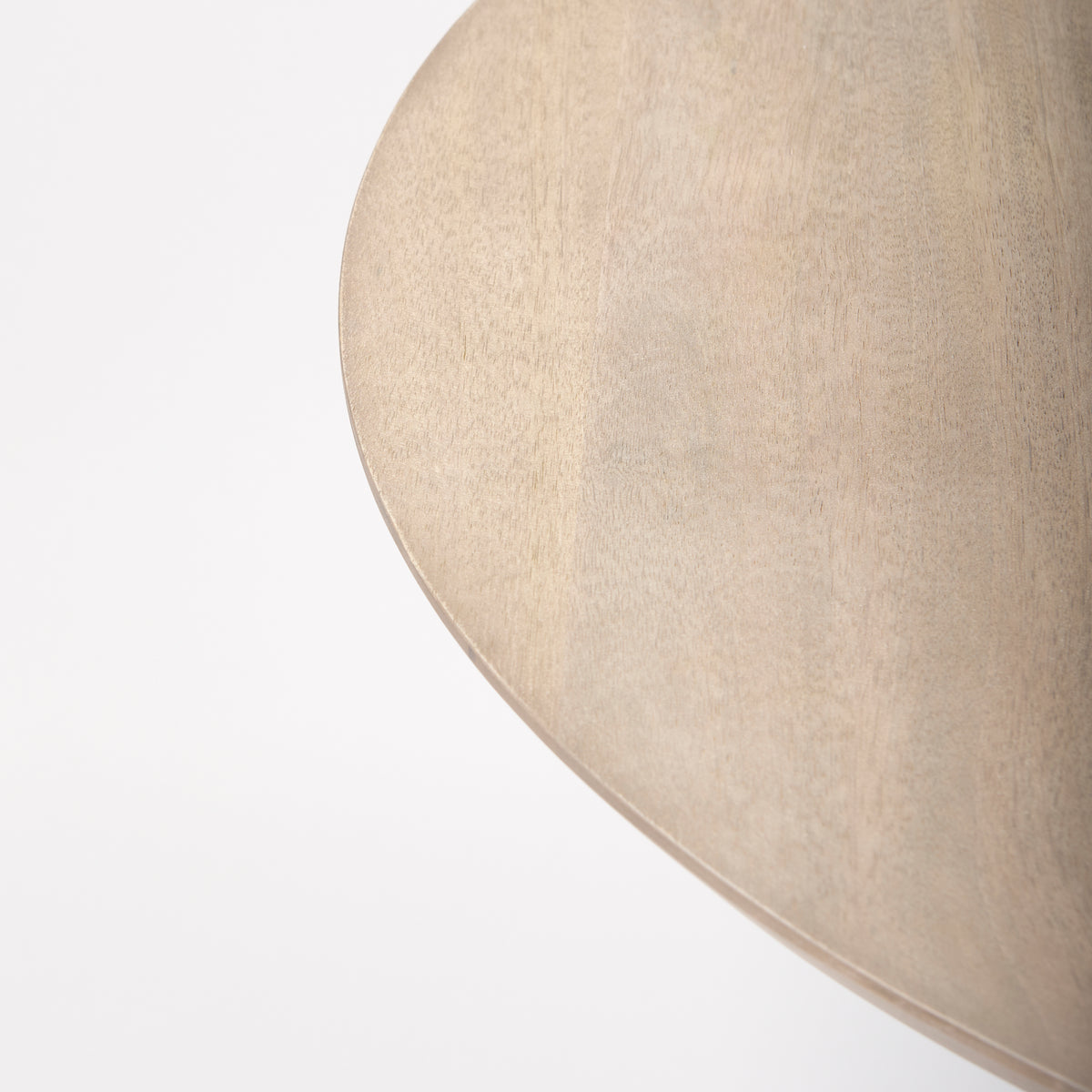 Maxwell 32" Round Pedestal Dining Table | Modern | Wood & Metal | Seats 2-Dining Tables-DECOROLALA