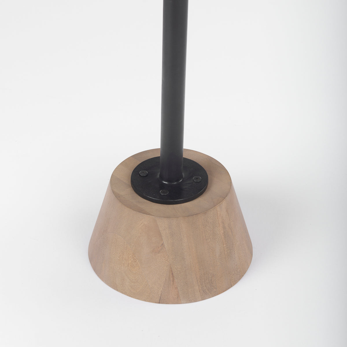 Maxwell Marble Top Pedestal End/Side Table-End and Side Tables-DECOROLALA