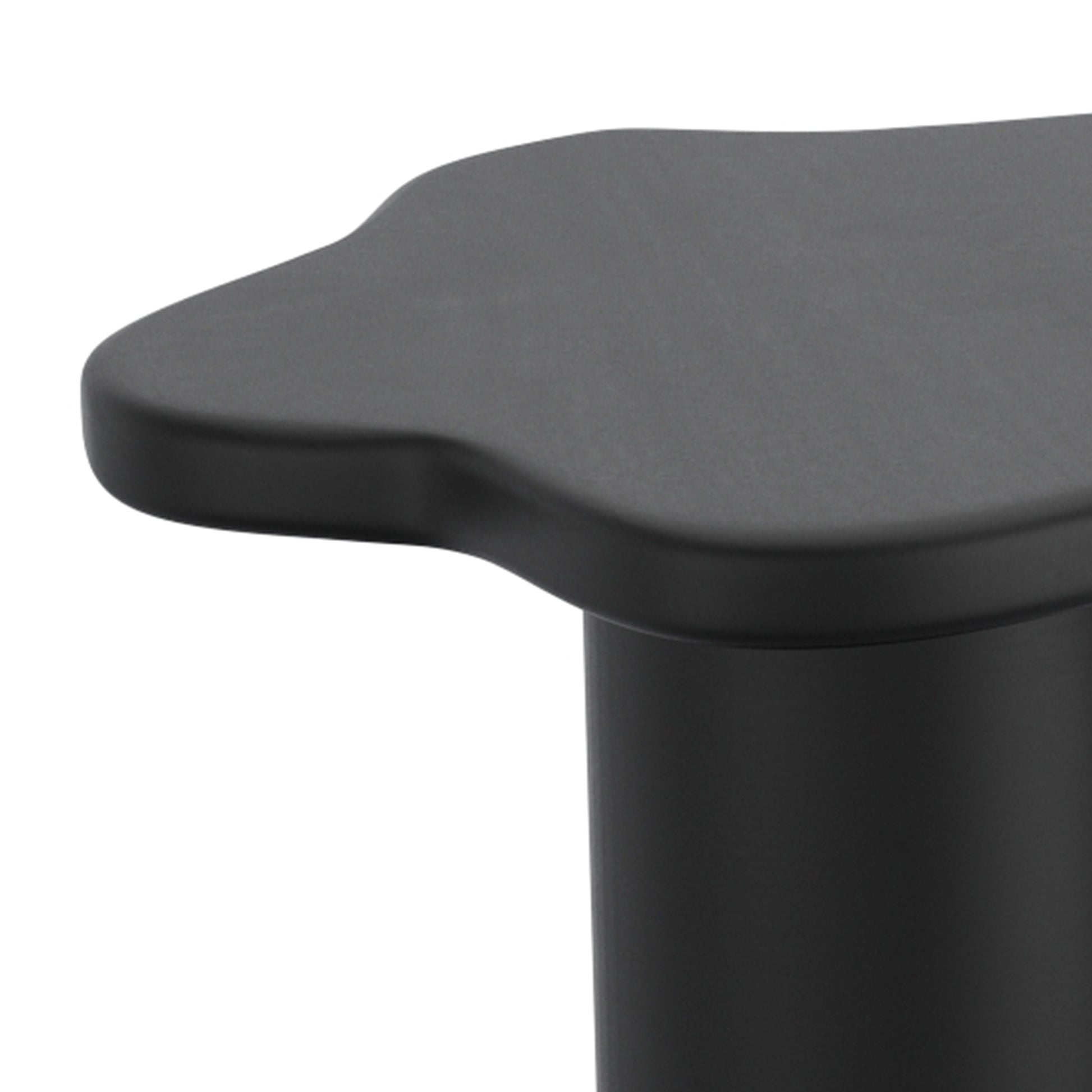 Mayal Small Coffee Table - Black Solid Mango Wood-Coffee Table-DECOROLALA
