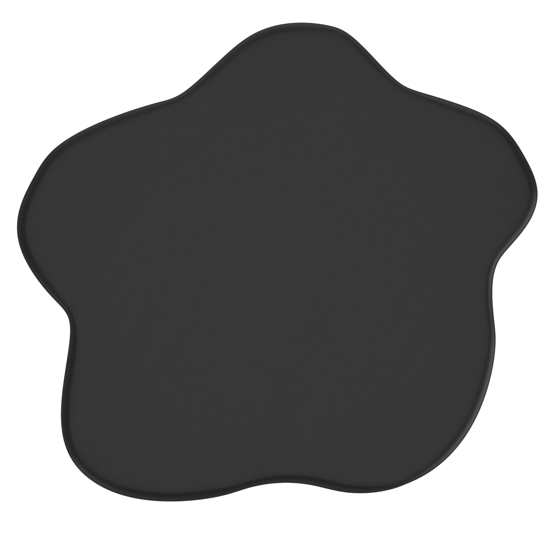 Mayal Small Coffee Table - Black Solid Mango Wood-Coffee Table-DECOROLALA