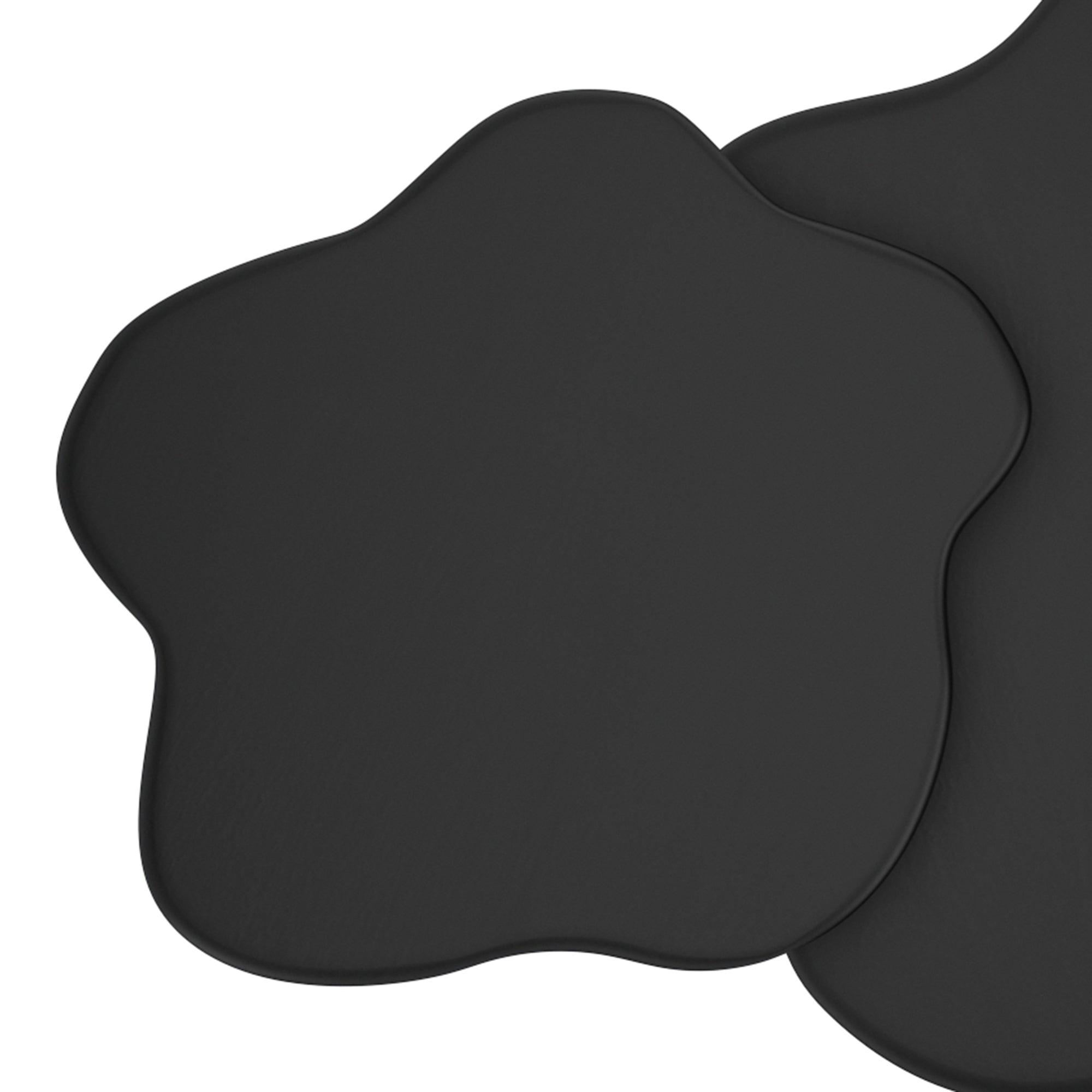 Mayal Small Coffee Table - Black Solid Mango Wood-Coffee Table-DECOROLALA