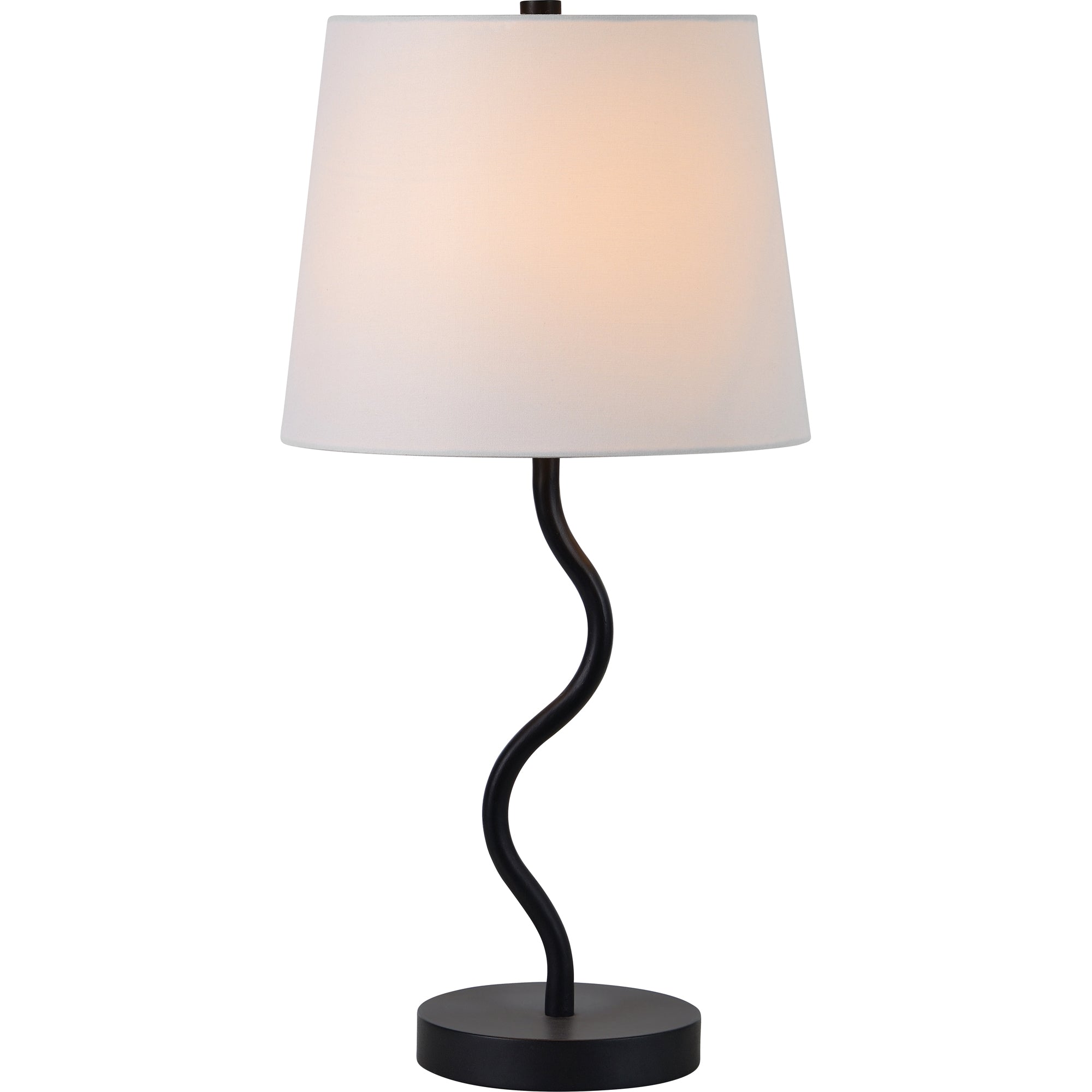 Mayssa 19.75" Table Lamp, Matte Black-Table Lamp-DECOROLALA