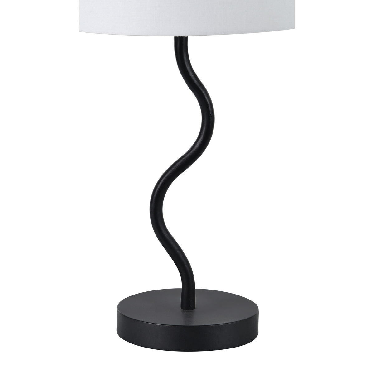 Mayssa 19.75" Table Lamp, Matte Black-Table Lamps-DECOROLALA
