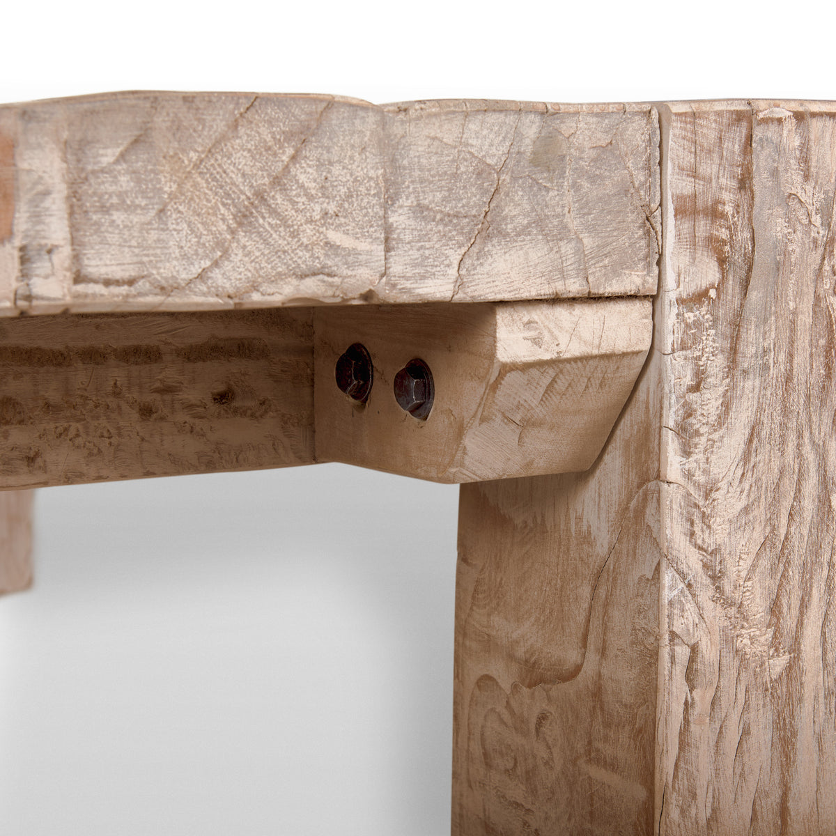 McArthur 48x48 Square Reclaimed Solid Wood Coffee Table-Coffee Tables-DECOROLALA
