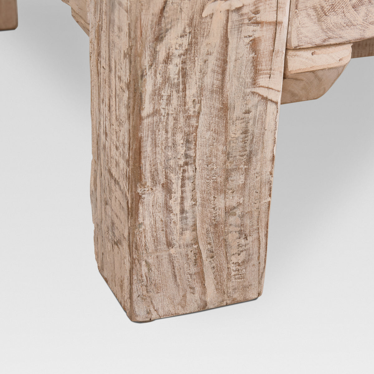 McArthur 48x48 Square Reclaimed Solid Wood Coffee Table-Coffee Tables-DECOROLALA
