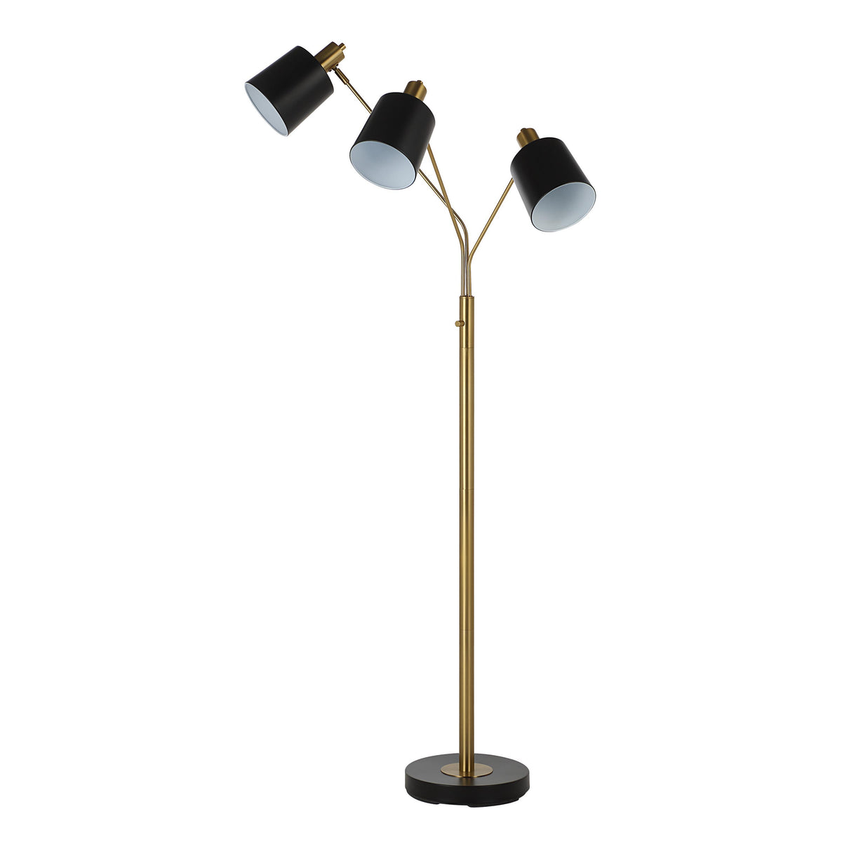 Meander 71" Height Floor Lamp, Yellow-Floor Lamps-DECOROLALA