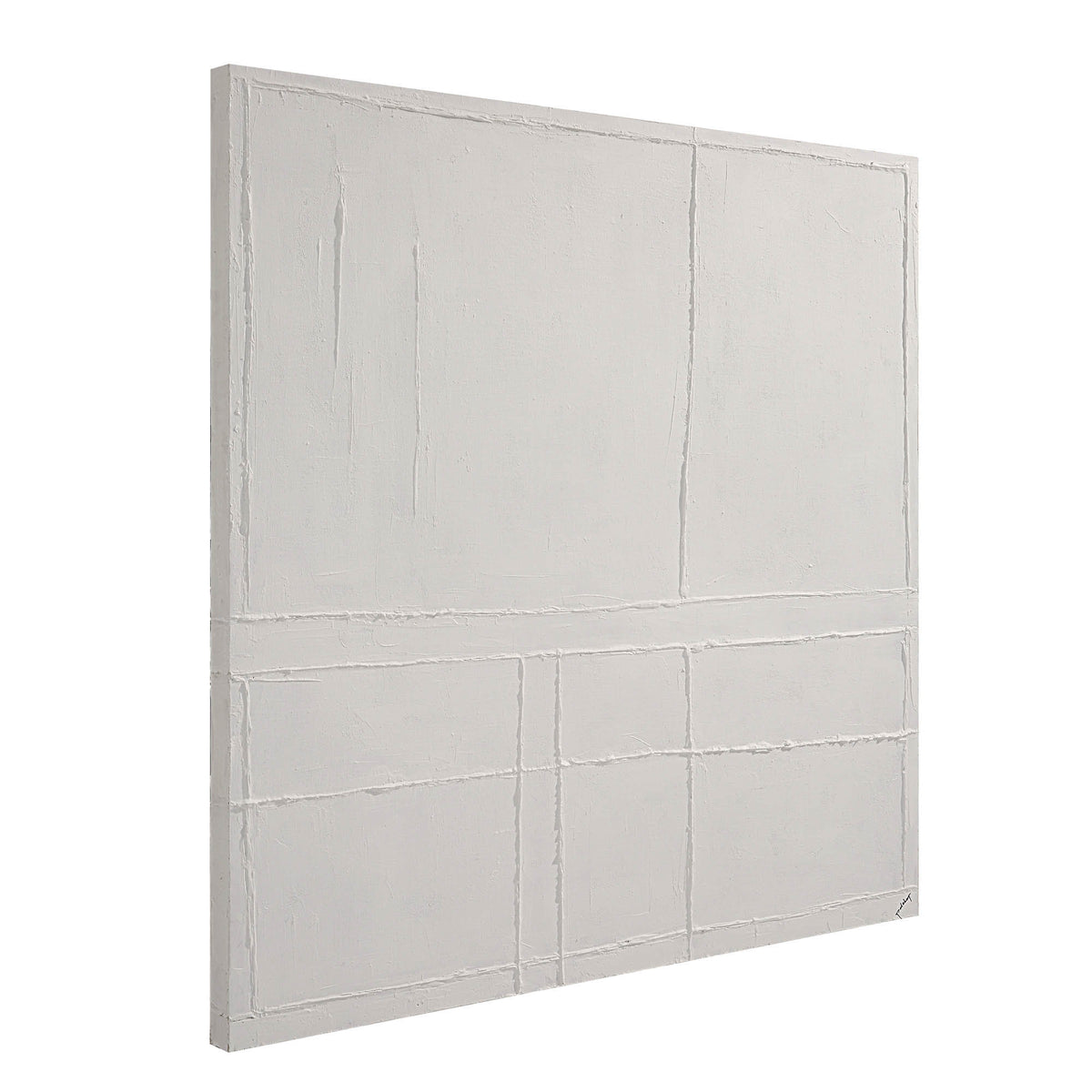 Medea 48" Wide Wall Art, Matte White-Wall Art Prints-DECOROLALA