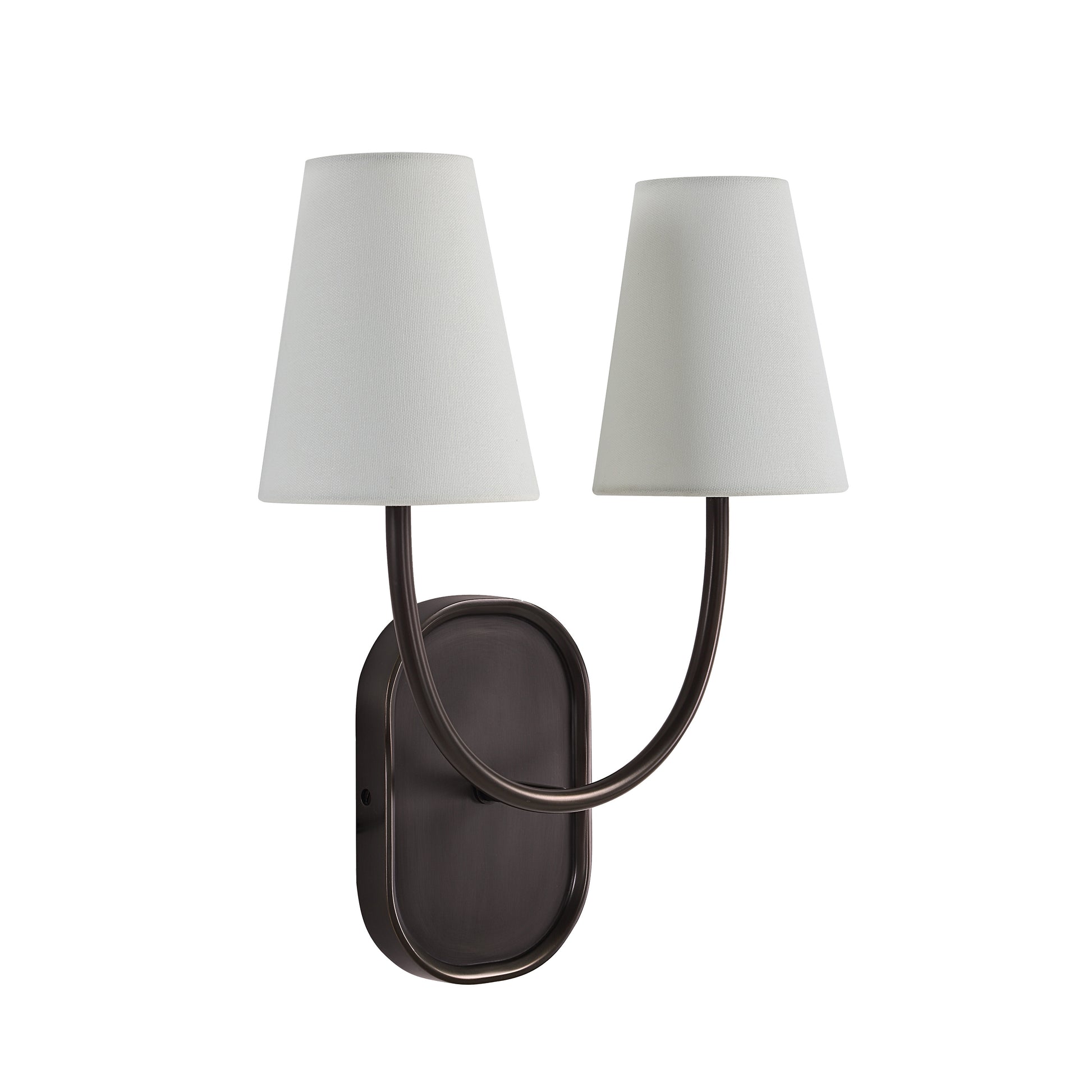 Megara 2-Light Wall Sconce, 15.5" Bronze-Wall Sconce-DECOROLALA