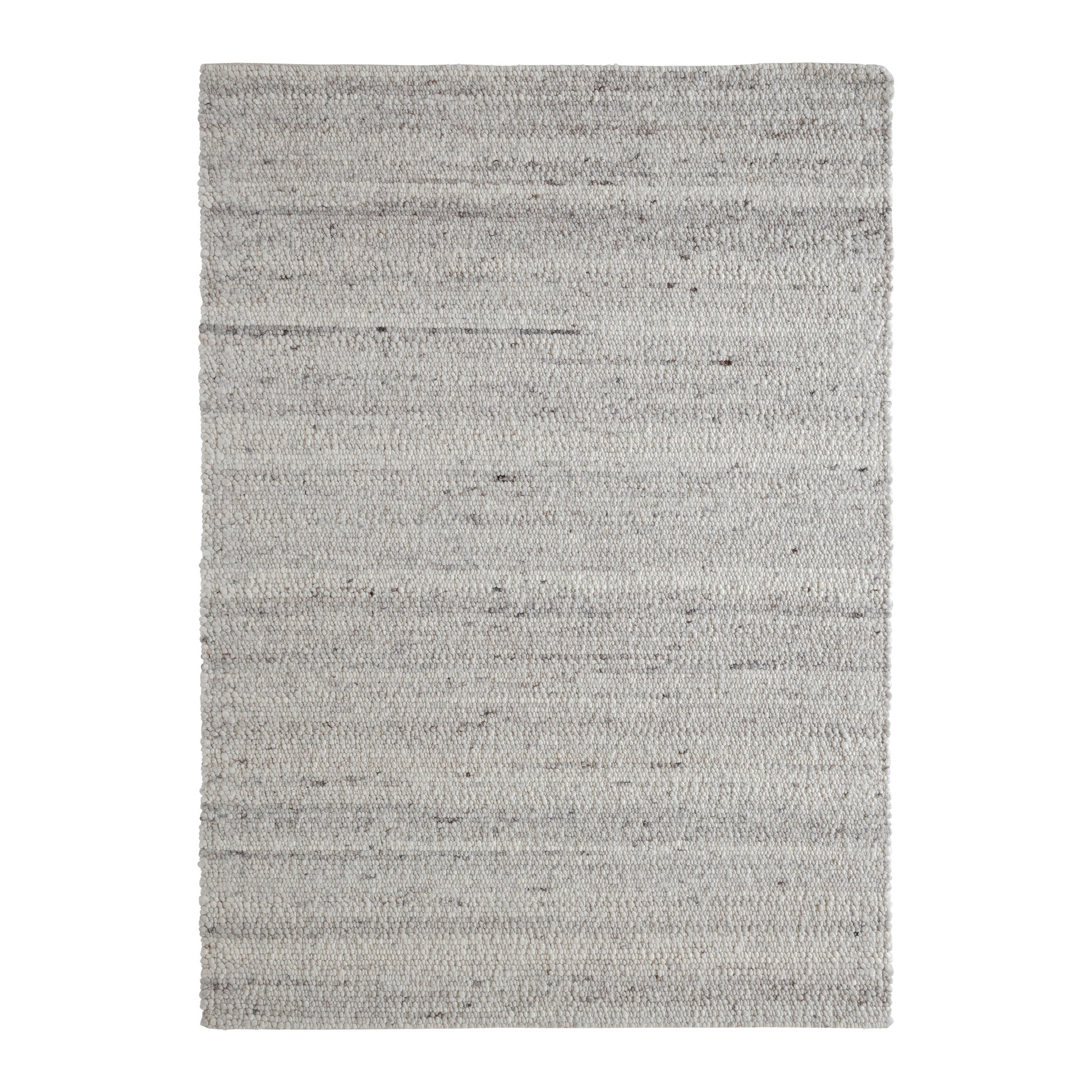 Meghan Grey Wool Area Rug-DECOROLALA