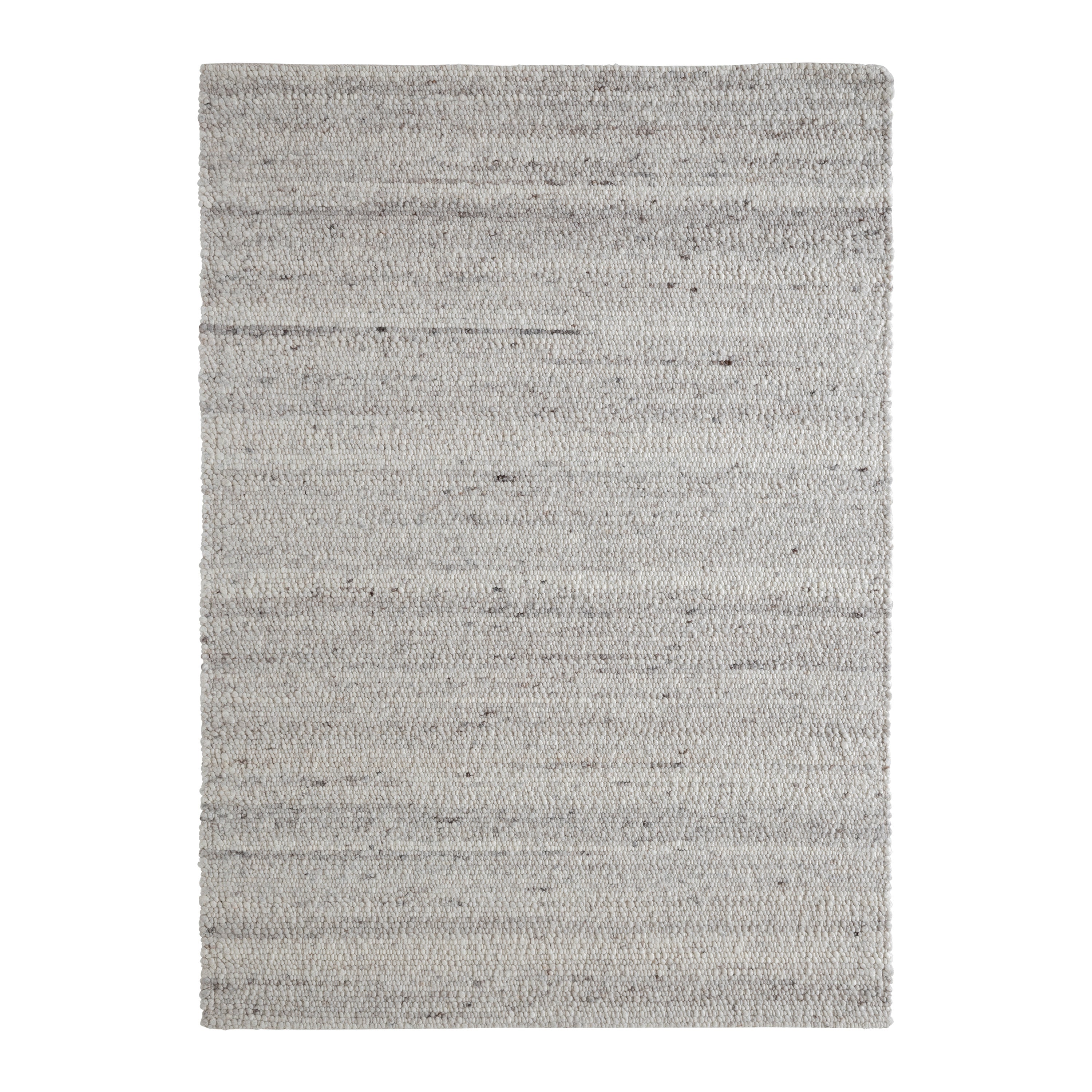 Meghan Grey Wool Area Rug-DECOROLALA