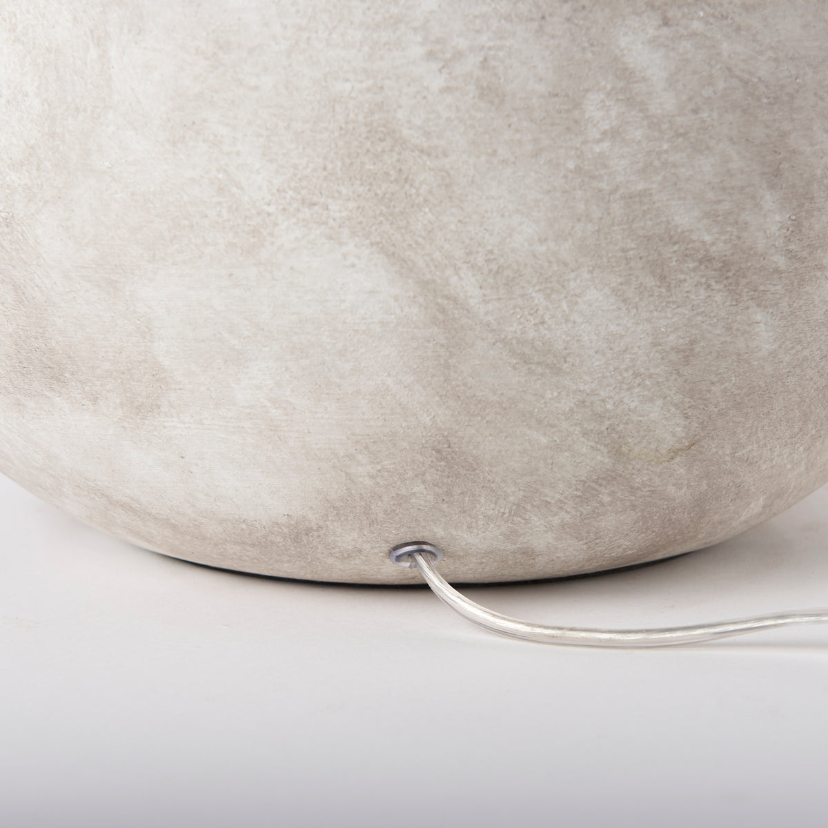 Mehdi Cream Ceramic Table Lamp-Table Lamps-DECOROLALA