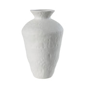 Melton Indoor Porcelain Ceramic Vase, Matte Off-White-Vase-DECOROLALA