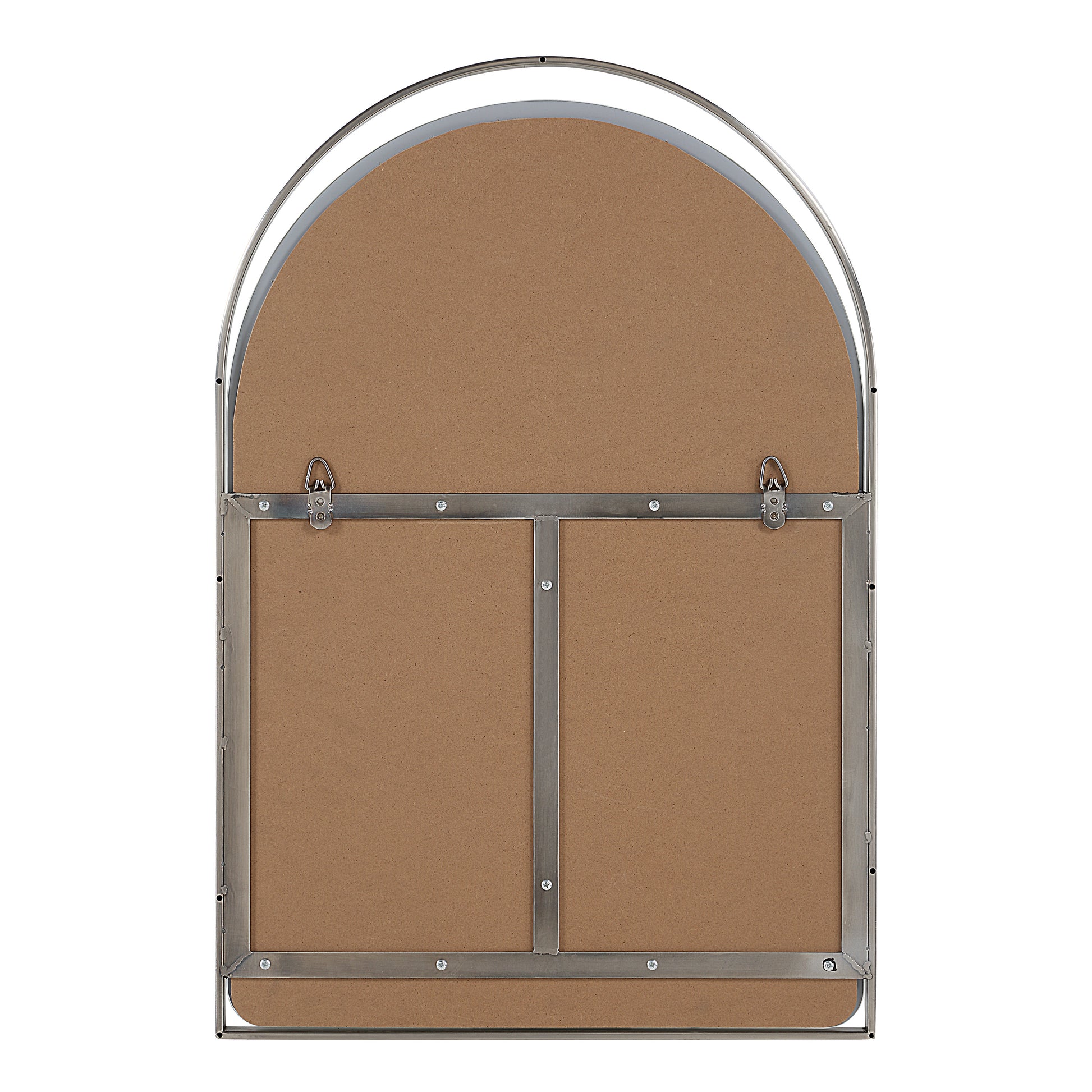 Mentha 30" H x 20" W Wall Mirror, Silver-Mirror-DECOROLALA