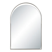 Mentha 30" H x 20" W Wall Mirror, Silver-Mirror-DECOROLALA