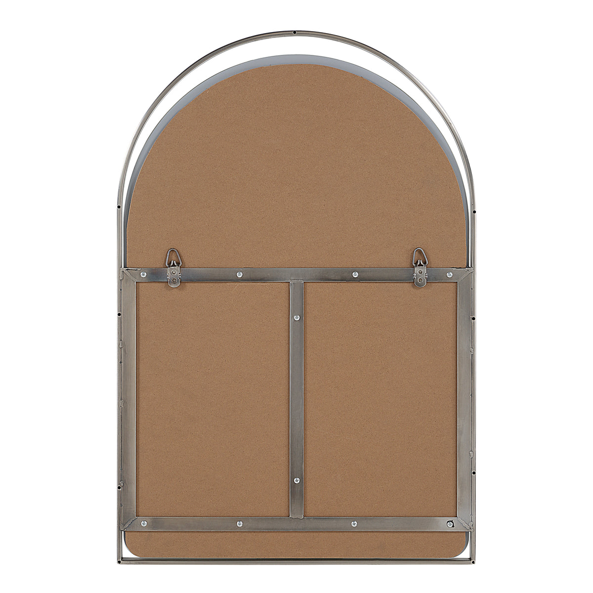 Mentha 30" H x 20" W Wall Mirror, Silver-Mirrors-DECOROLALA
