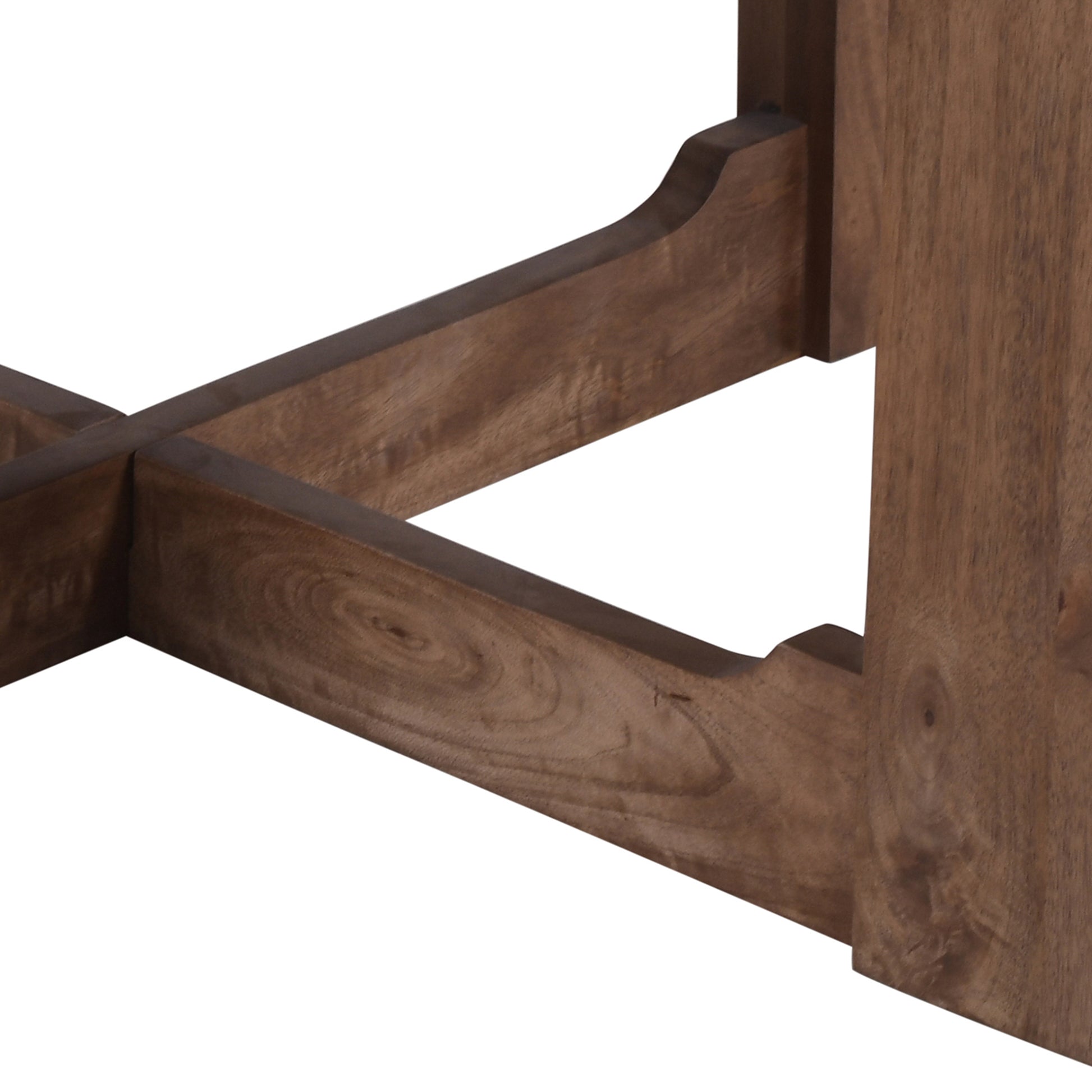 Merano Coffee Table - Mocha Walnut Mango Wood Two-Tone-DECOROLALA