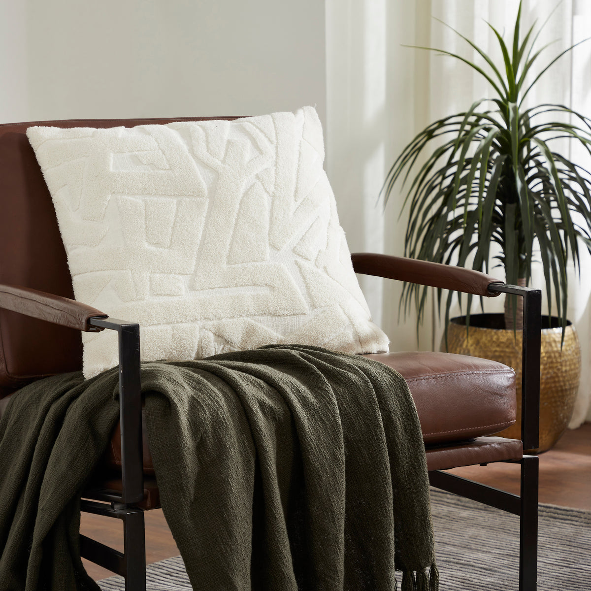 Merano Indoor Pillow-Throw Pillows-DECOROLALA