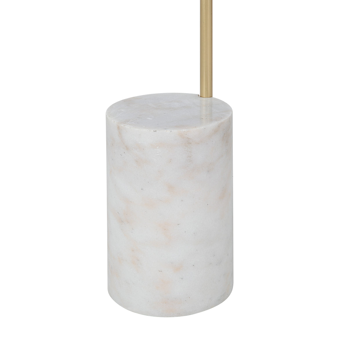Merlot 62" Tall Satin Brass Floor Lamp with Globe Shade-Floor Lamps-DECOROLALA