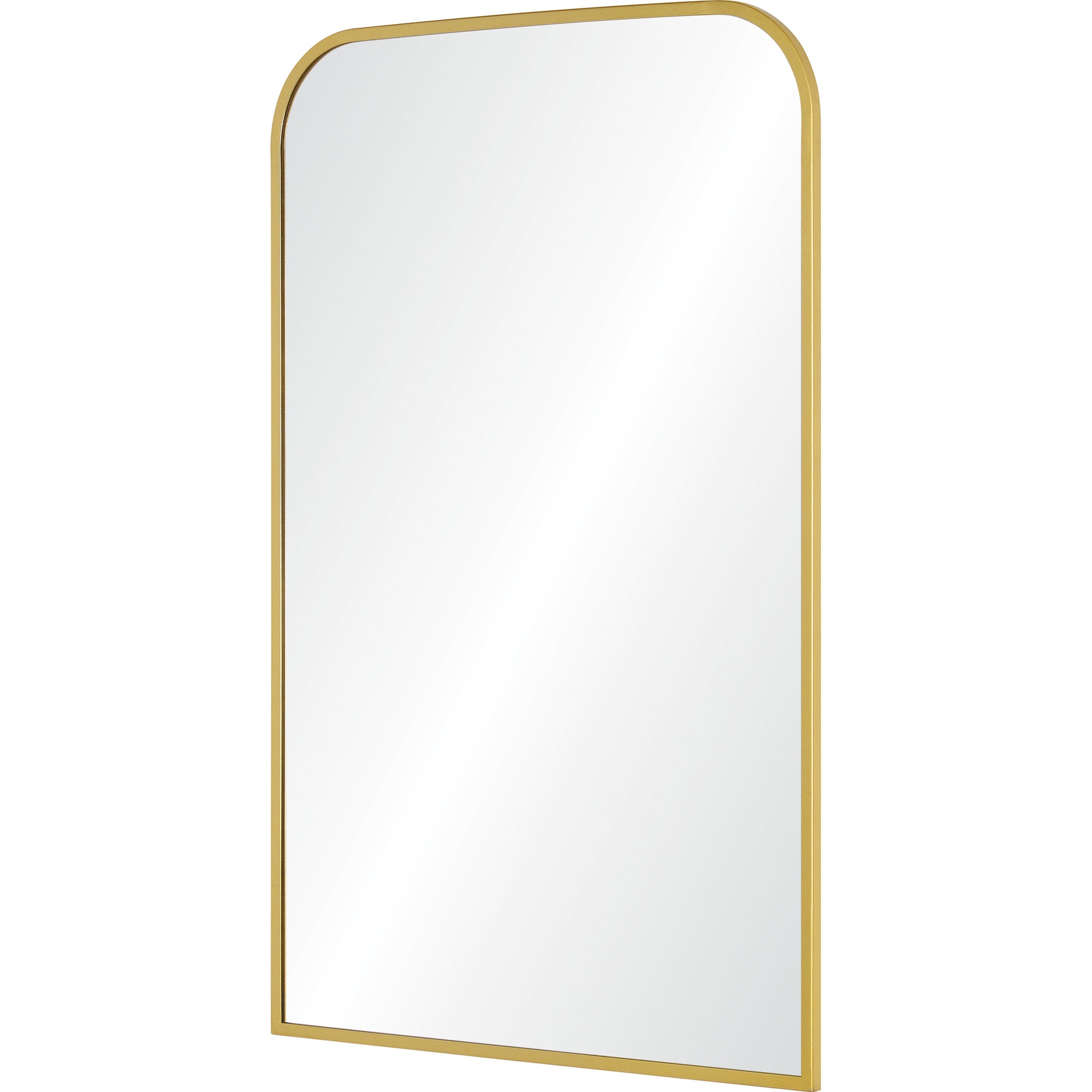 Merrimack 36" Tall Rectangle Wall Mirror, Yellow-Mirror-DECOROLALA