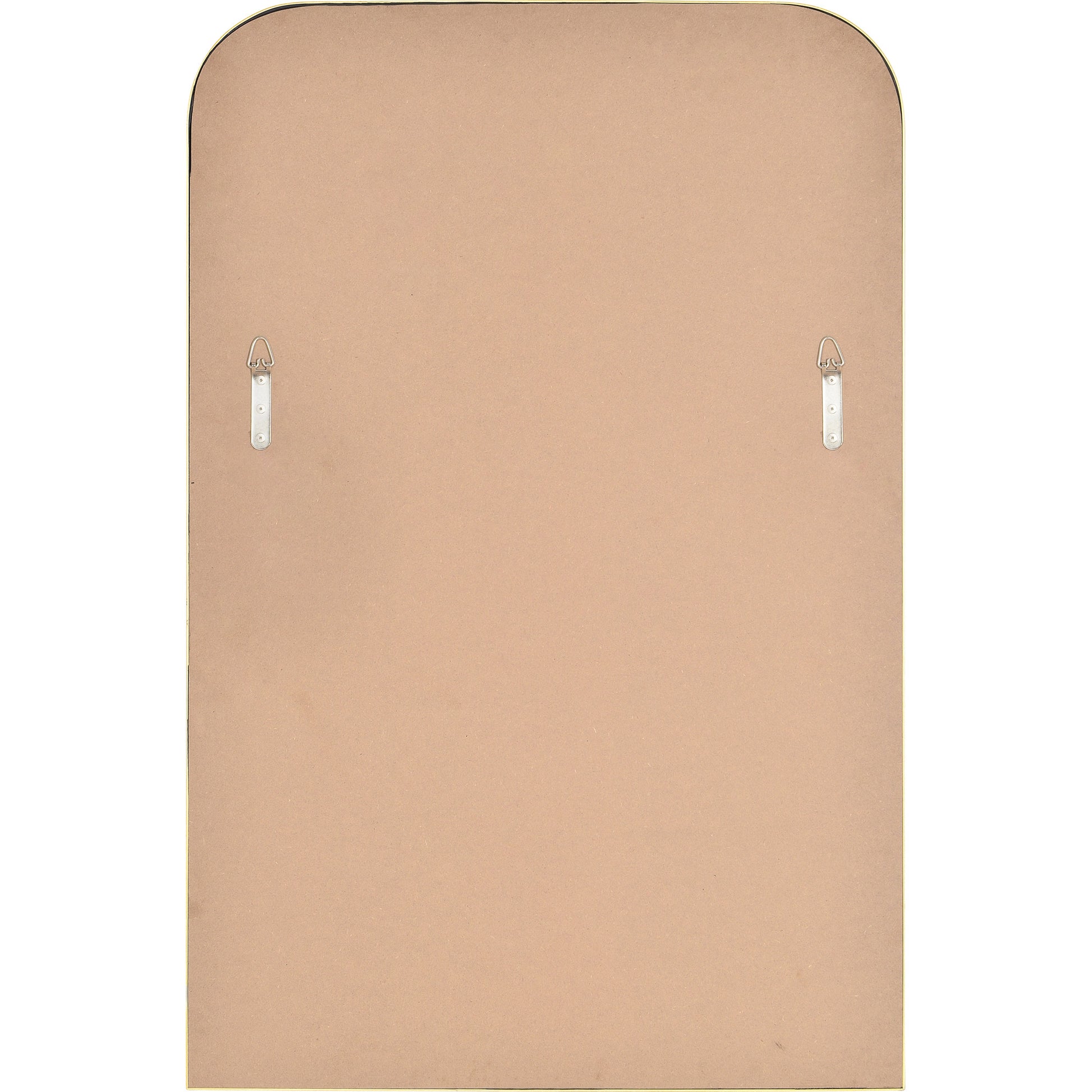 Merrimack 36" Tall Rectangle Wall Mirror, Yellow-Mirror-DECOROLALA