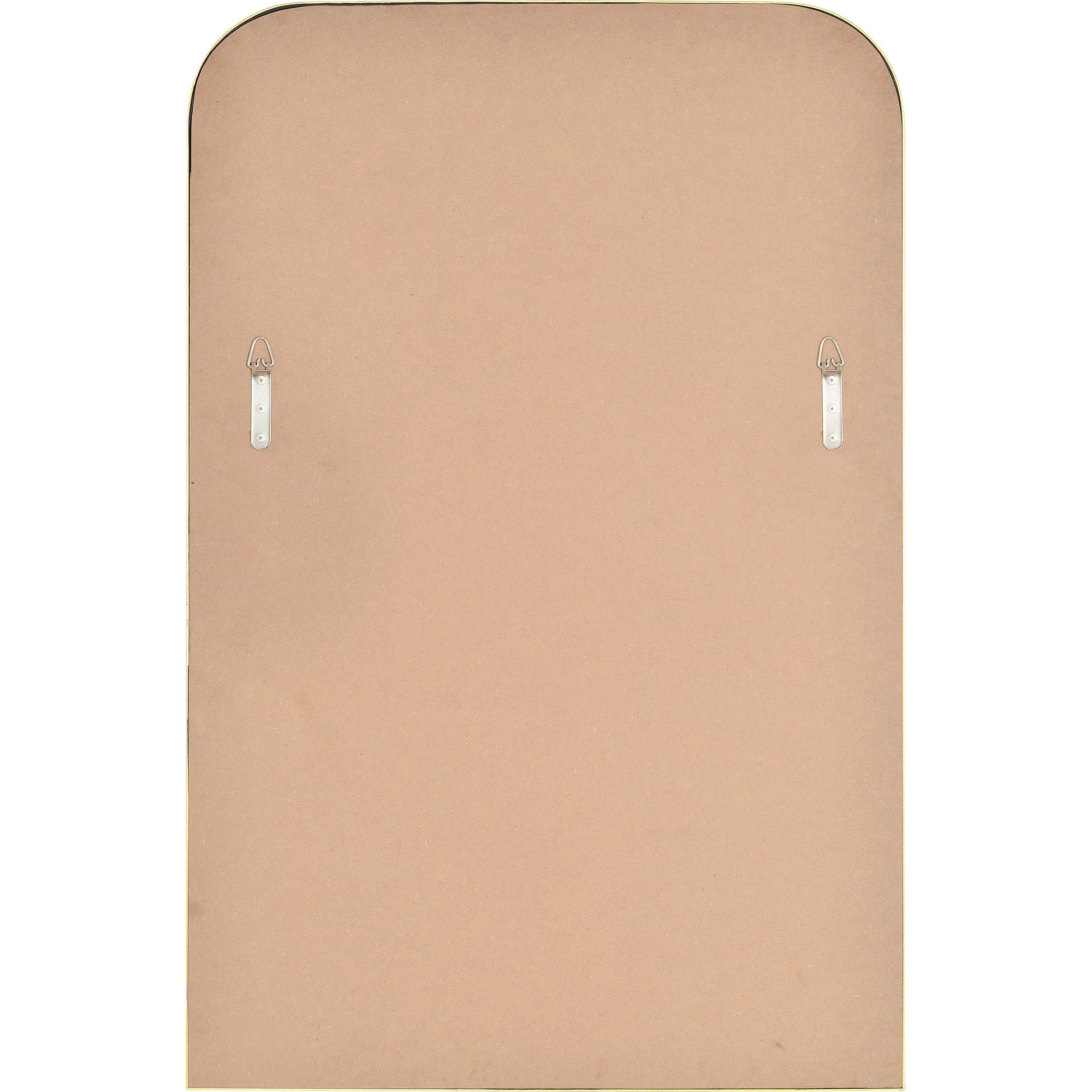 Merrimack 36" Tall Rectangle Wall Mirror, Yellow-Mirror-DECOROLALA