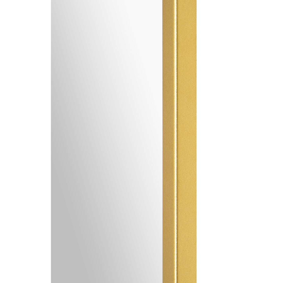 Merrimack 36" Tall Rectangle Wall Mirror, Yellow-Mirrors-DECOROLALA