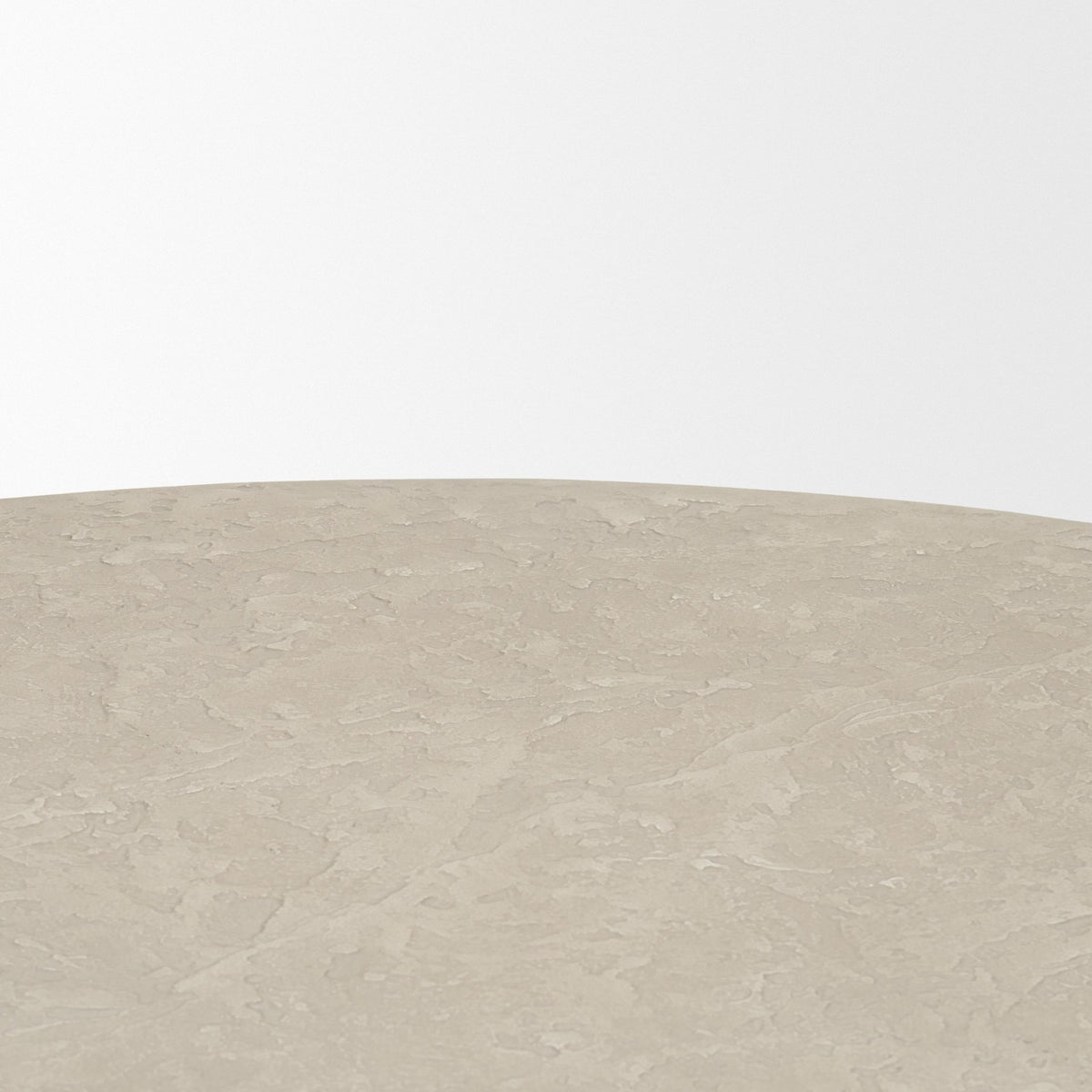 Mesa 48" Round Stone Finish Coffee Table-Coffee Tables-DECOROLALA
