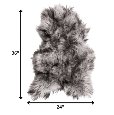 Metallic Silver Animal Print Area Rug-Area Rugs-DECOROLALA