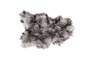 Metallic Silver Animal Print Area Rug-Area Rugs-DECOROLALA