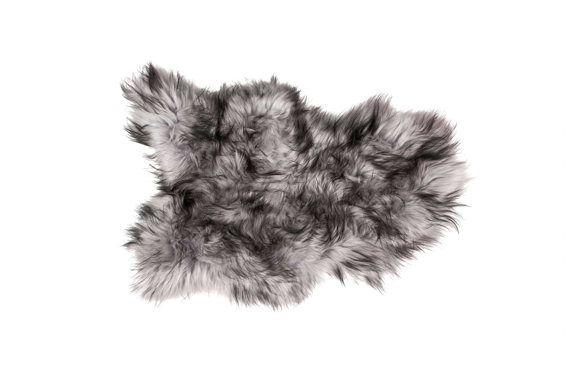 Metallic Silver Animal Print Area Rug-Area Rugs-DECOROLALA
