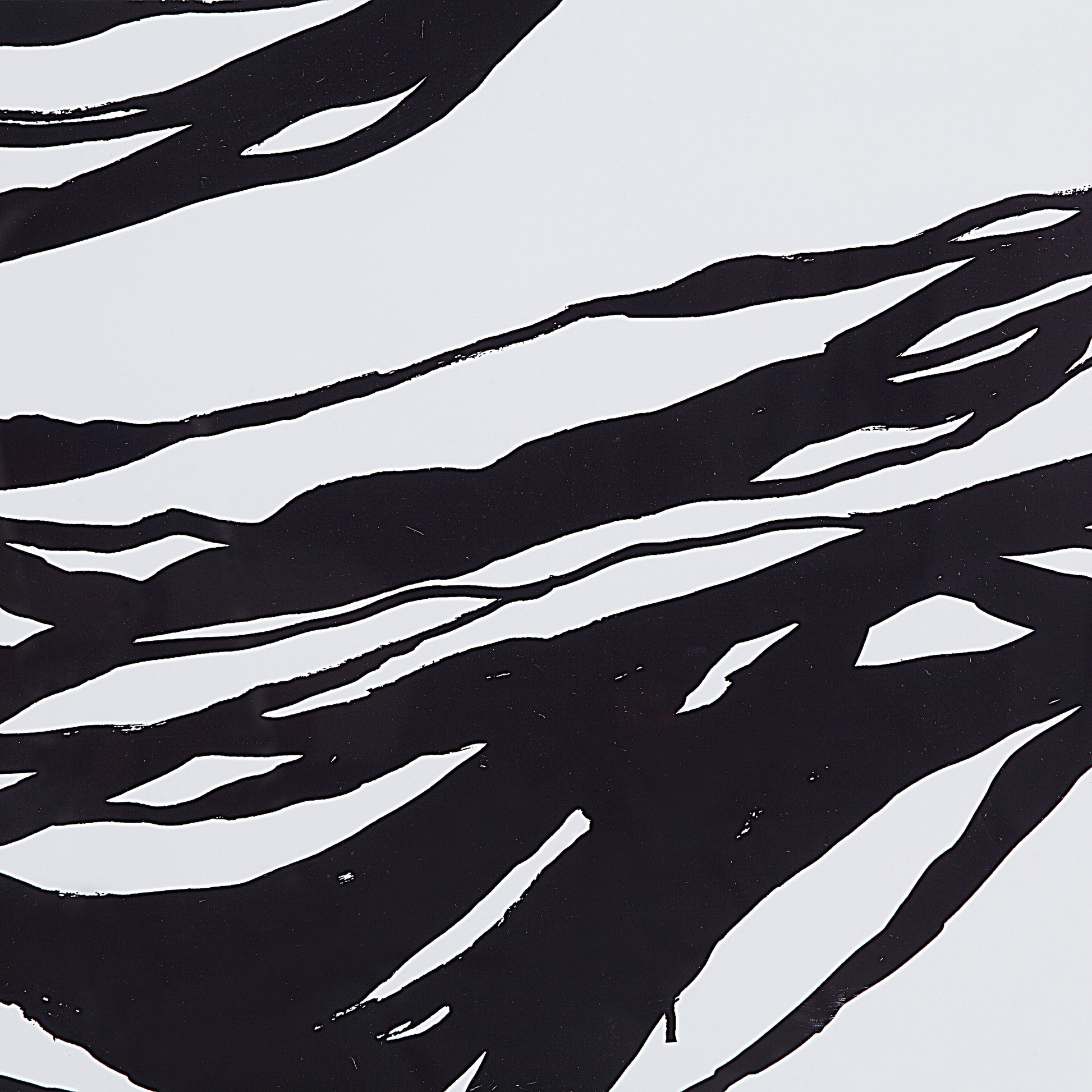 Mica 45" Wide Wall Art with Wood Frame, Painted Black-Canvas Art-DECOROLALA