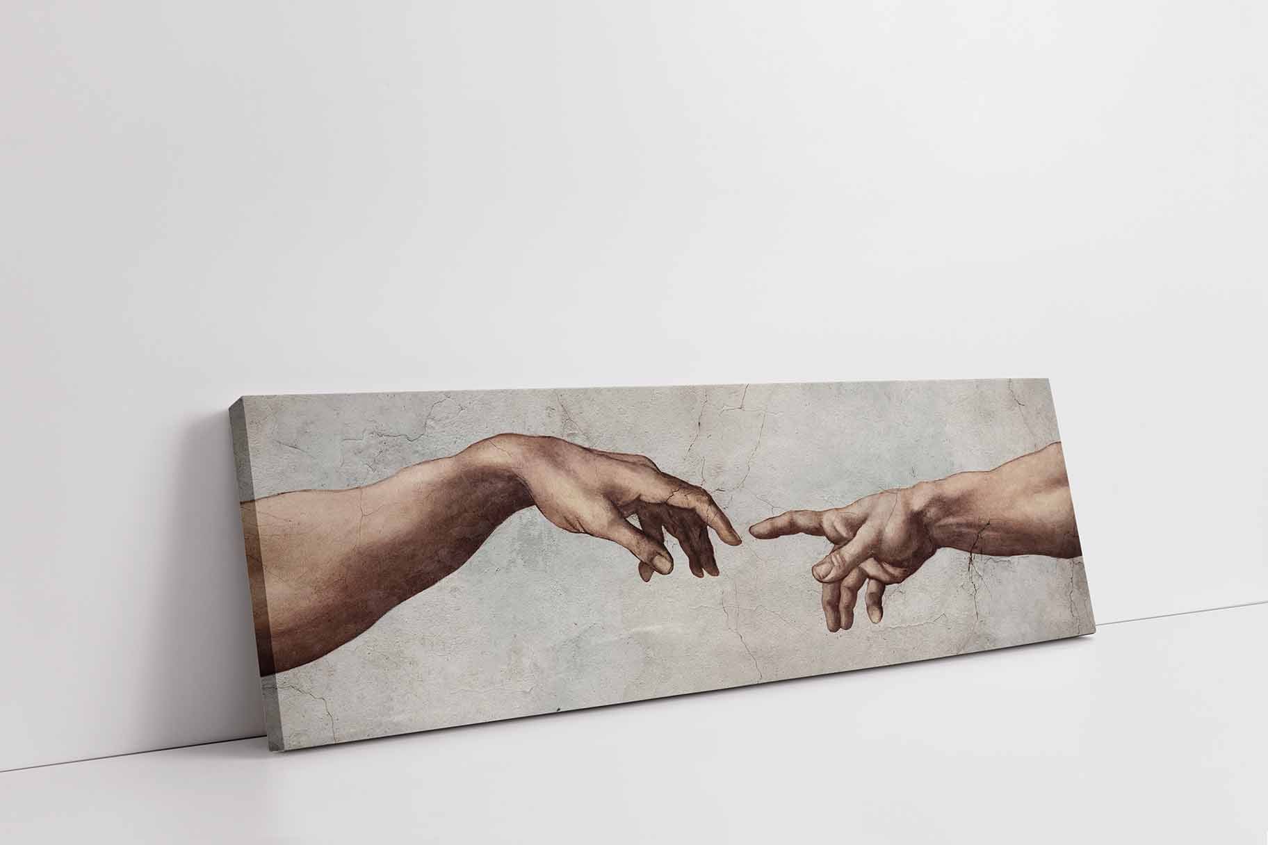 Michelangelo Creation Fine Art Canvas Print-Wall Art-DECOROLALA