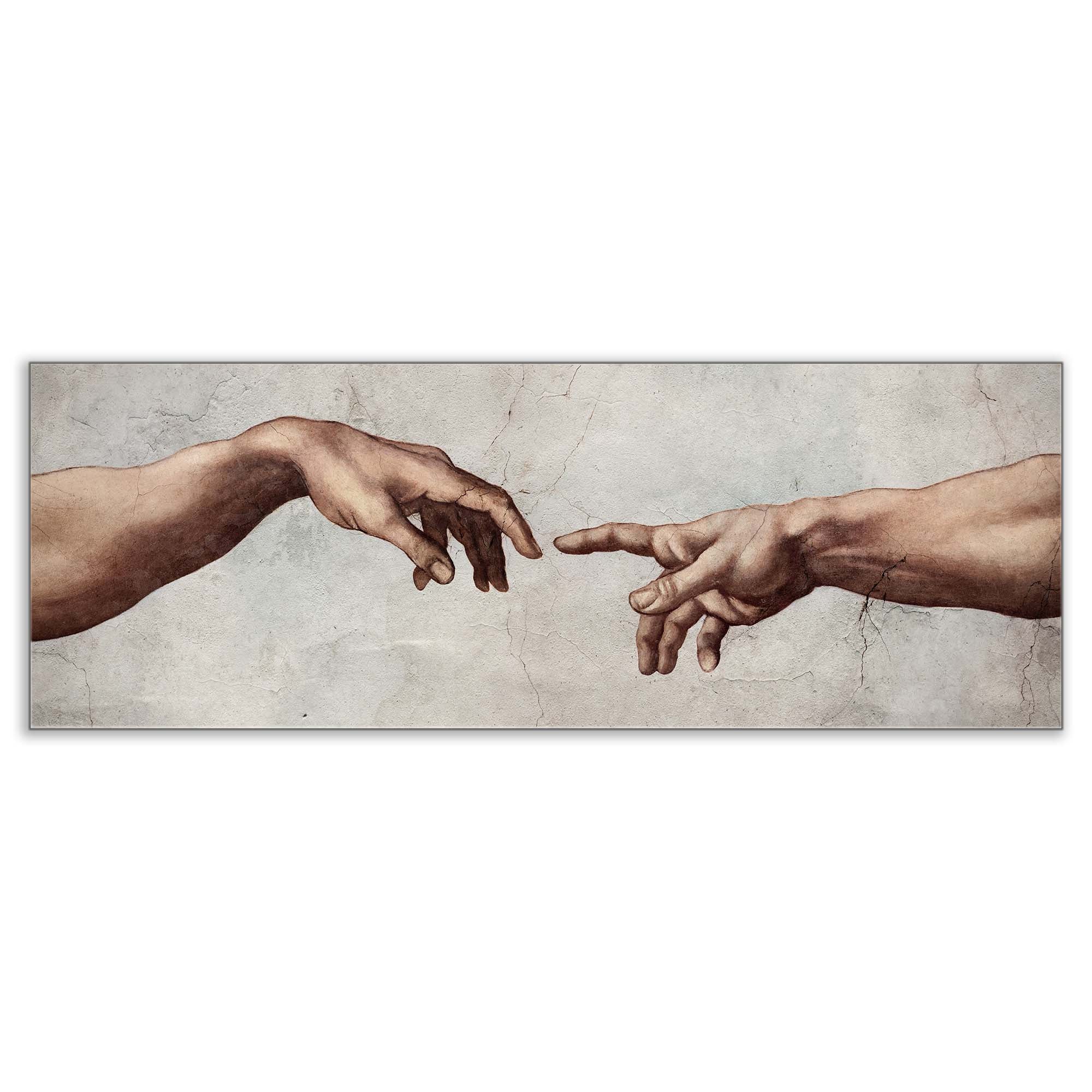 Michelangelo Creation Fine Art Canvas Print-Wall Art-DECOROLALA
