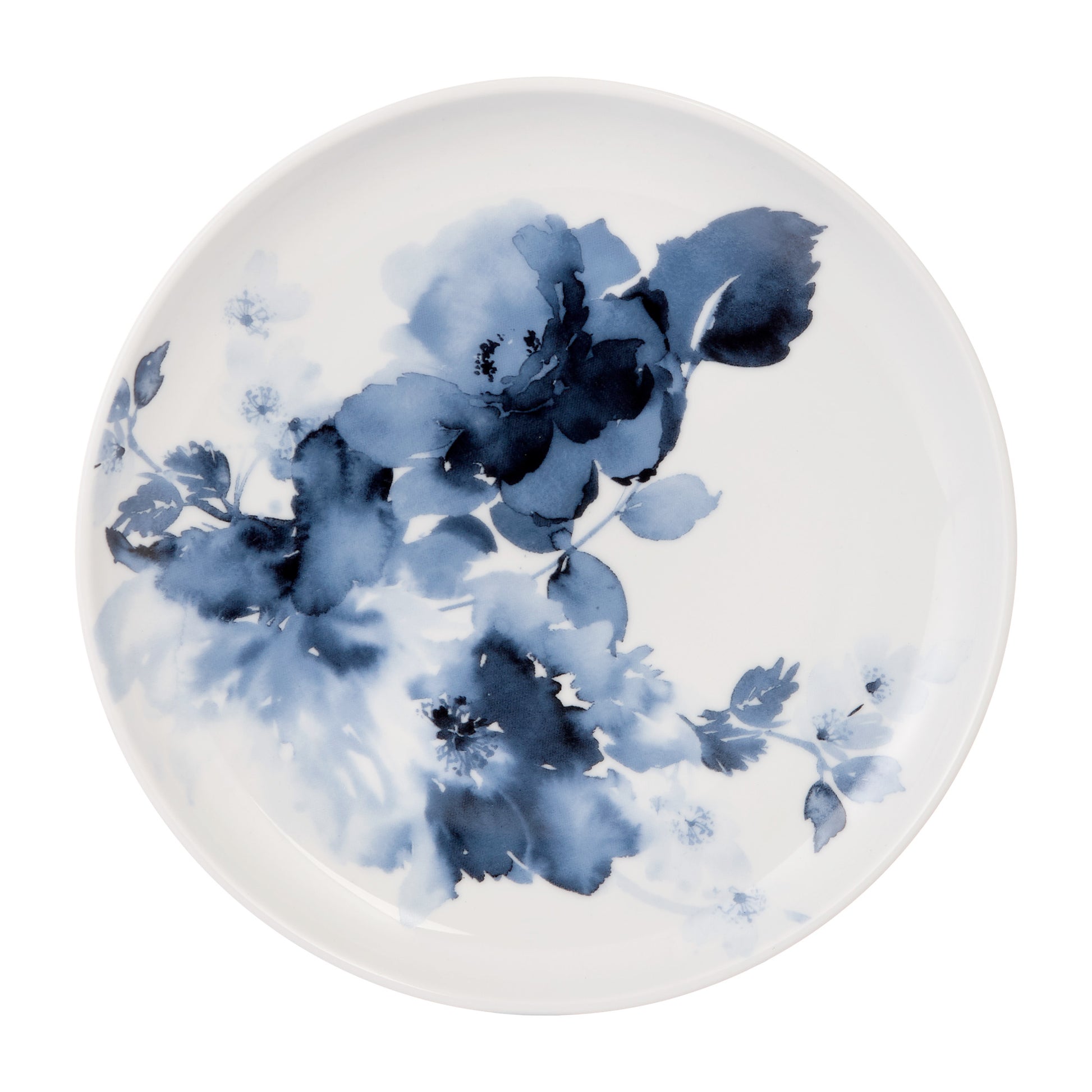 Midnight Roses 16PC Porcelain Dinnerware Set-Dinnerware-DECOROLALA