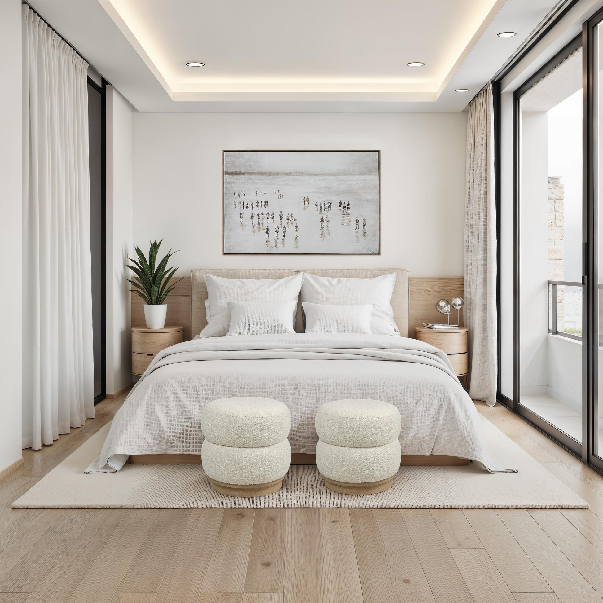 Miele 18.0" Height Ottoman-Ottoman-DECOROLALA