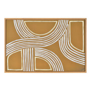 Milestone 60" Wide Canvas Art, Beige-Canvas Prints-DECOROLALA