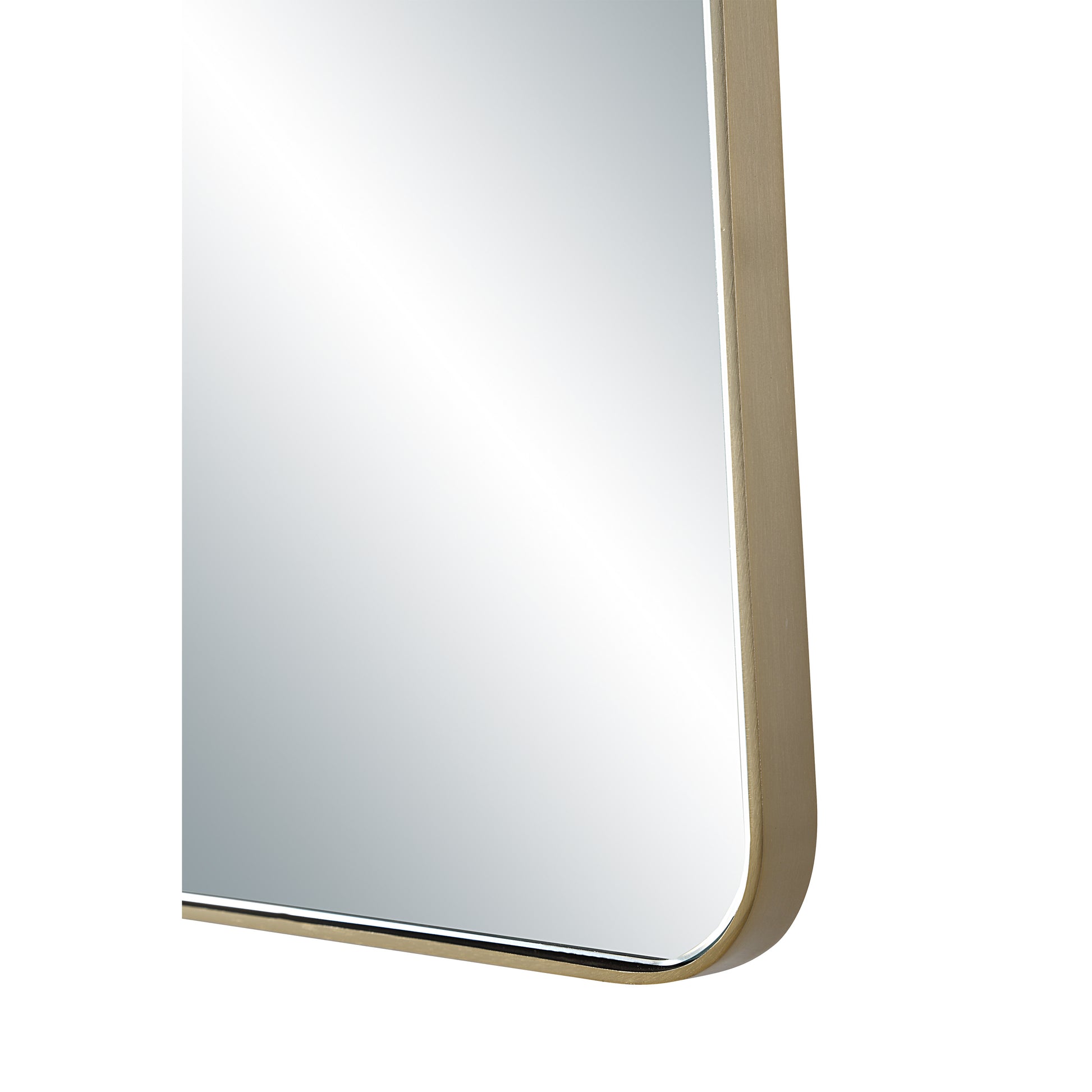 Miley 40" H x 22" W Wall Mirror, Yellow-Mirror-DECOROLALA