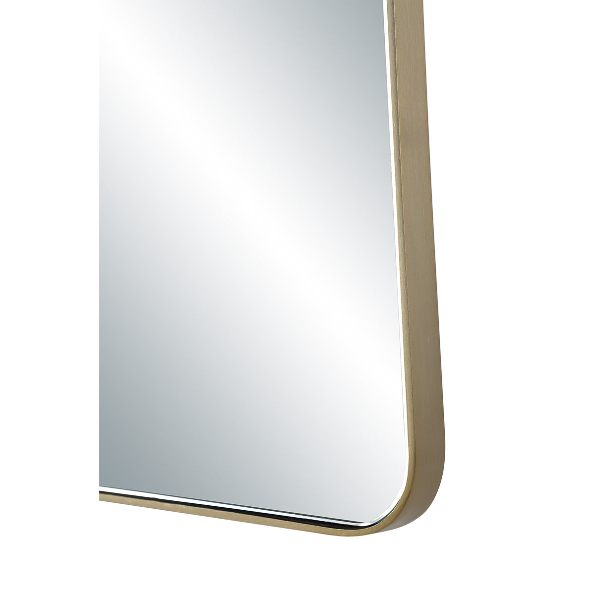 Miley 40" H x 22" W Wall Mirror, Yellow-Mirrors-DECOROLALA