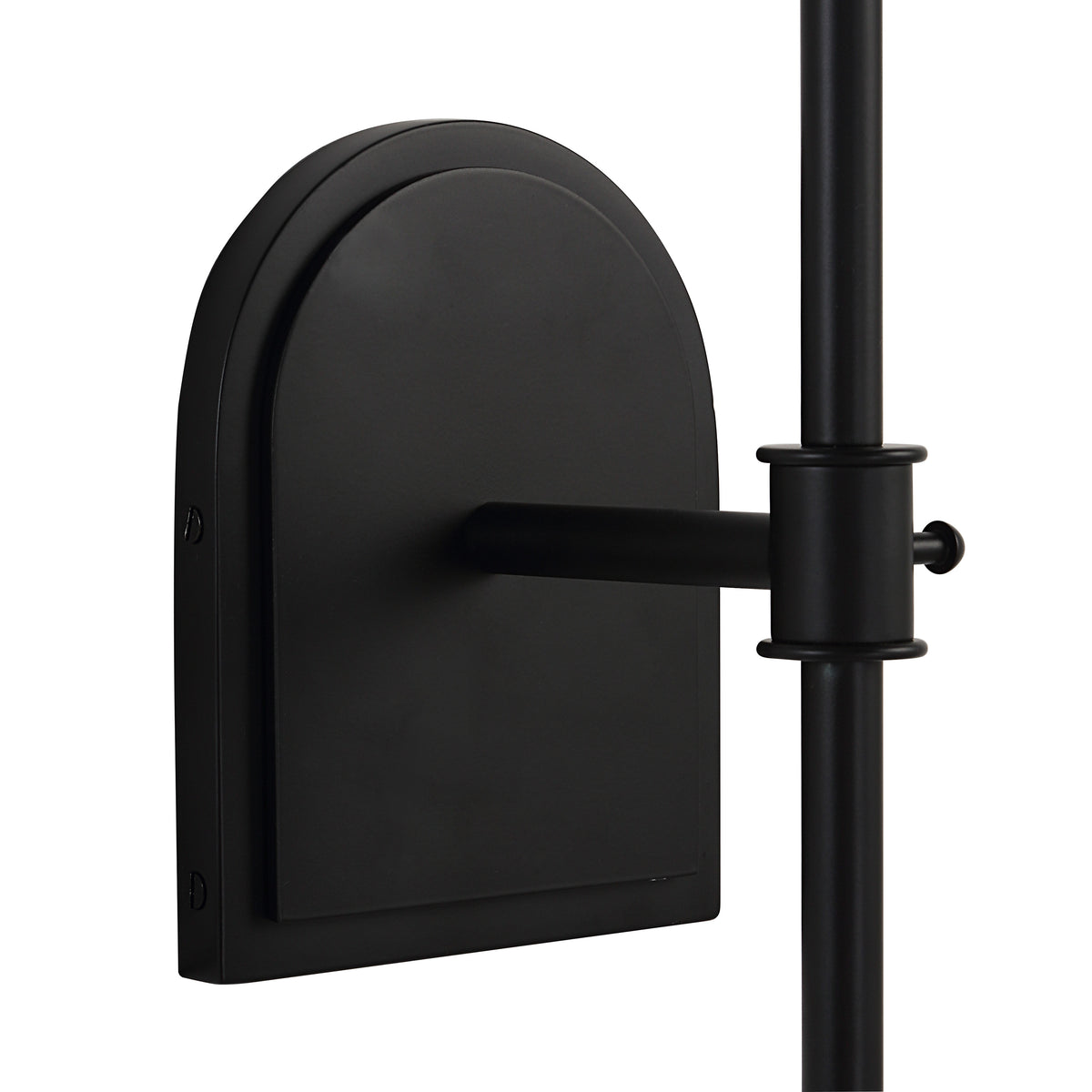 Mililani 17.38" Wall Sconce, Black Linen-Wall Sconce-DECOROLALA