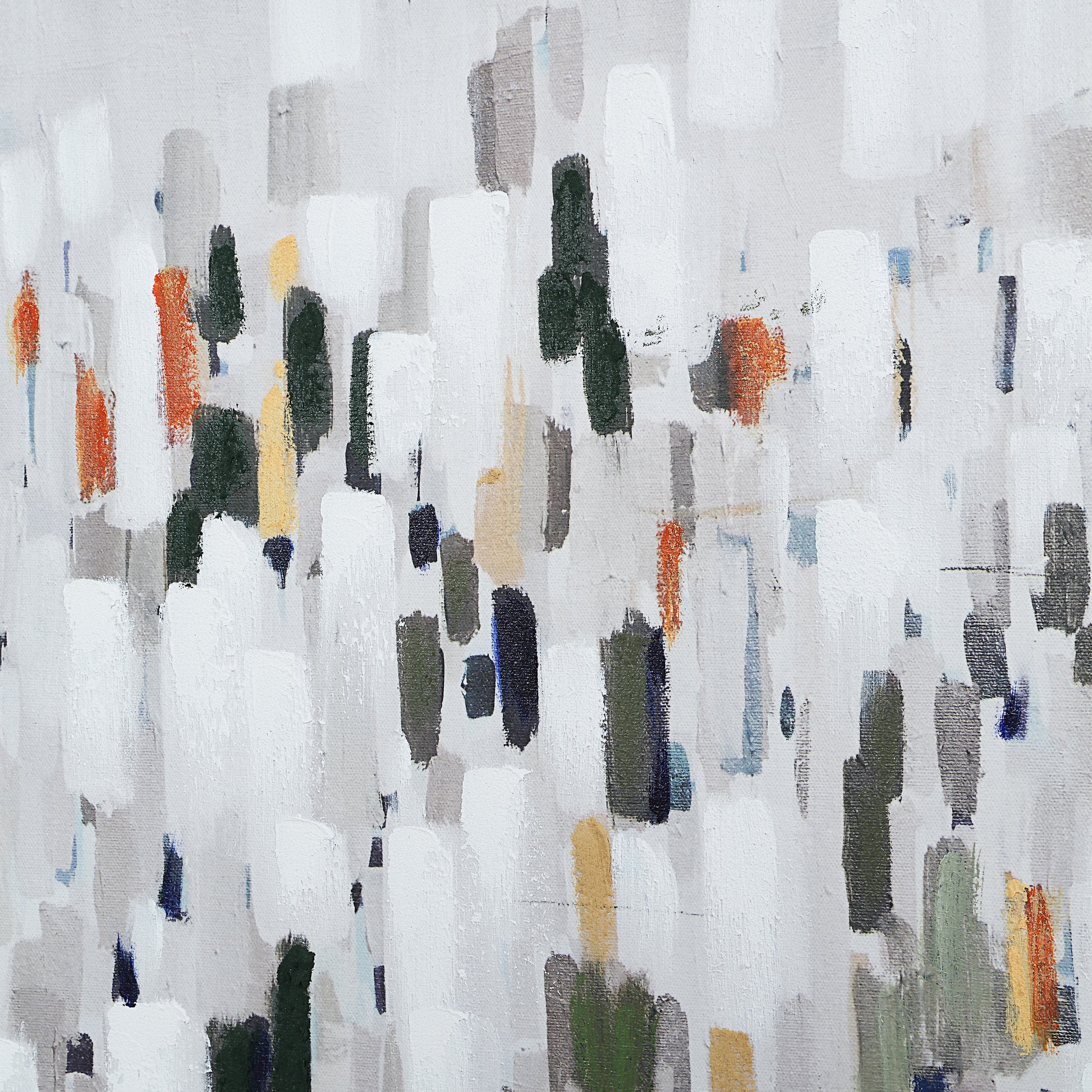 Milla 48" H x 36" W Canvas Art, Grey-Canvas Art-DECOROLALA