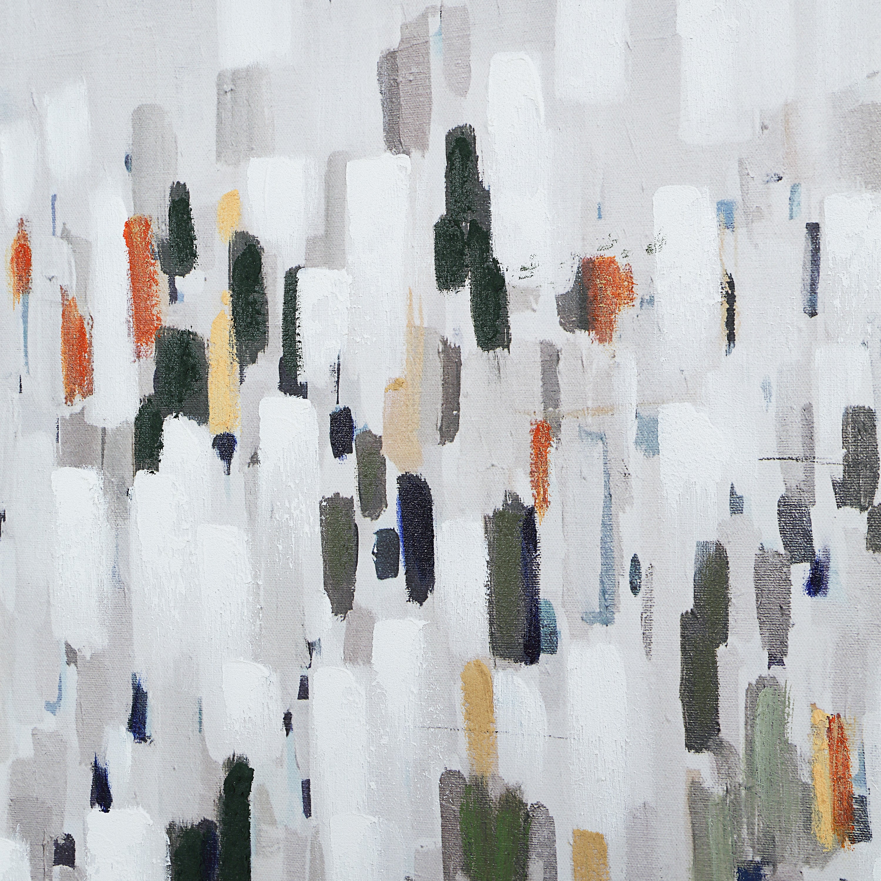 Milla 48" H x 36" W Canvas Art, Grey-Canvas Art-DECOROLALA