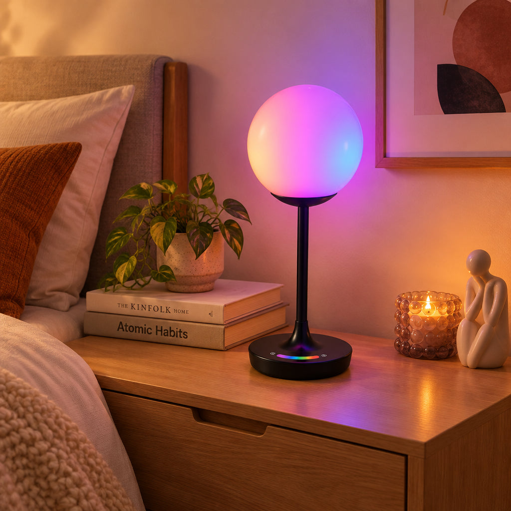 Millie LED Color Changing Table Lamp-Lighting-DECOROLALA