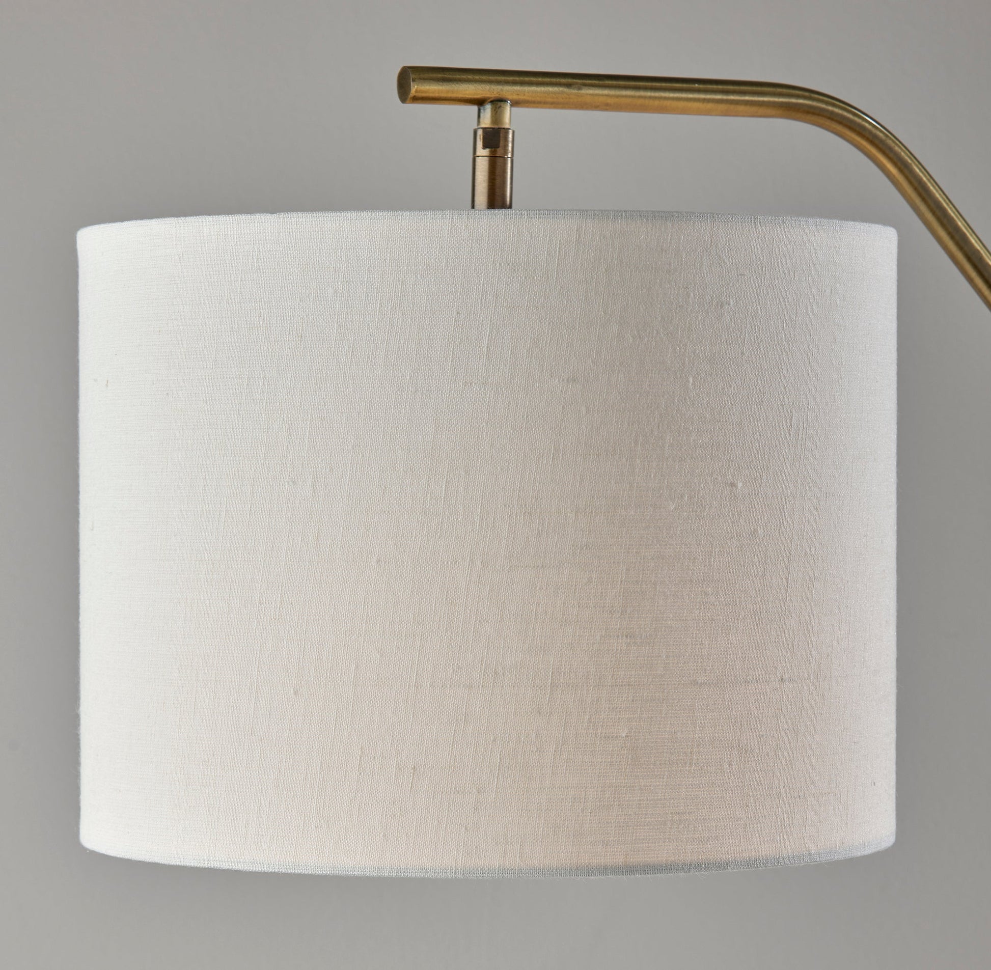 Milo Floor Lamp 60" - Black Off-White Shade-Lighting-DECOROLALA