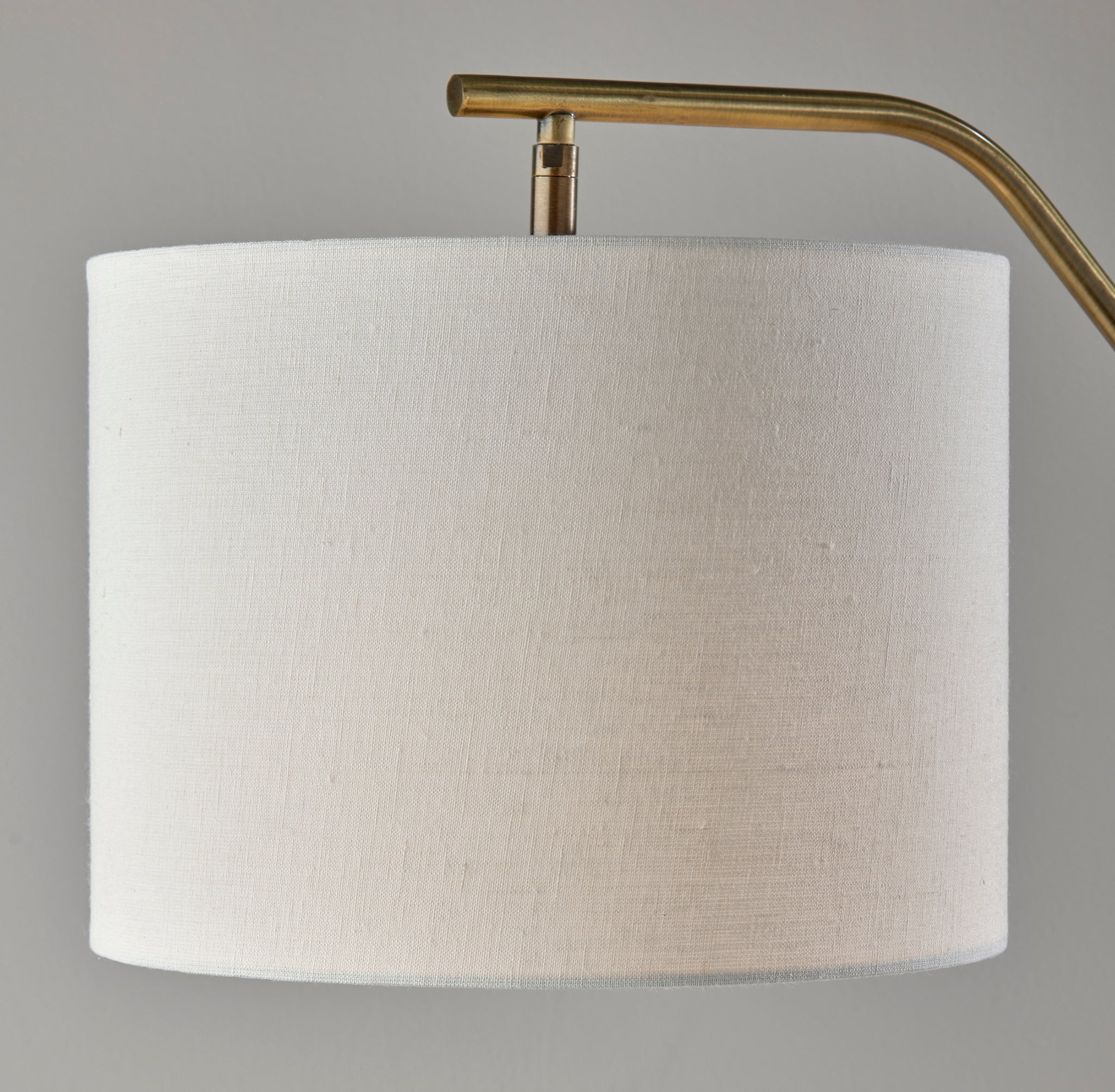 Milo Floor Lamp 60" - Black Off-White Shade-Lighting-DECOROLALA