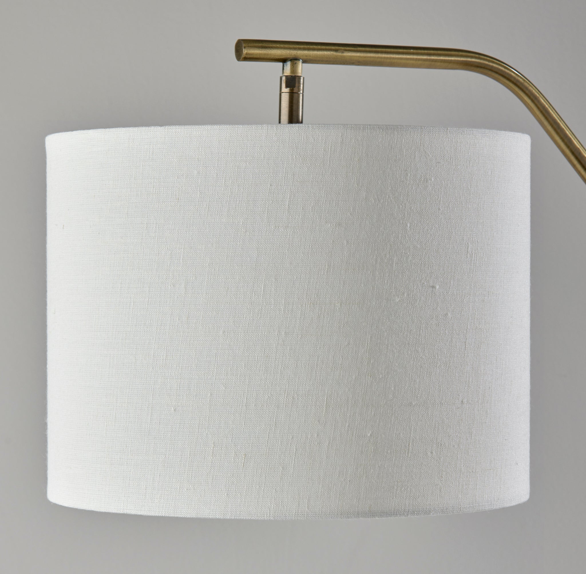 Milo Floor Lamp 60" - Black Off-White Shade-Lighting-DECOROLALA
