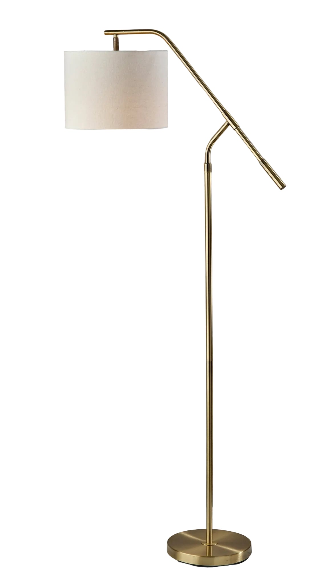 Milo Floor Lamp- Antique Brass-Lighting-DECOROLALA