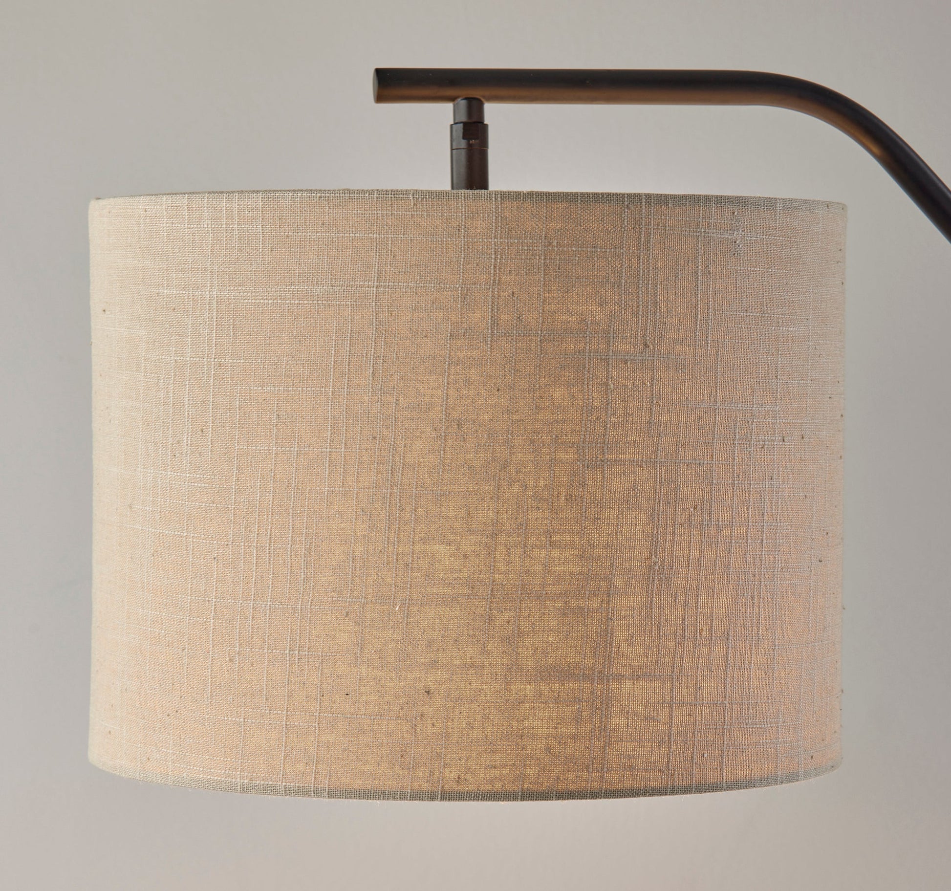 Milo Floor Lamp - Black Brass 60"-Lighting-DECOROLALA