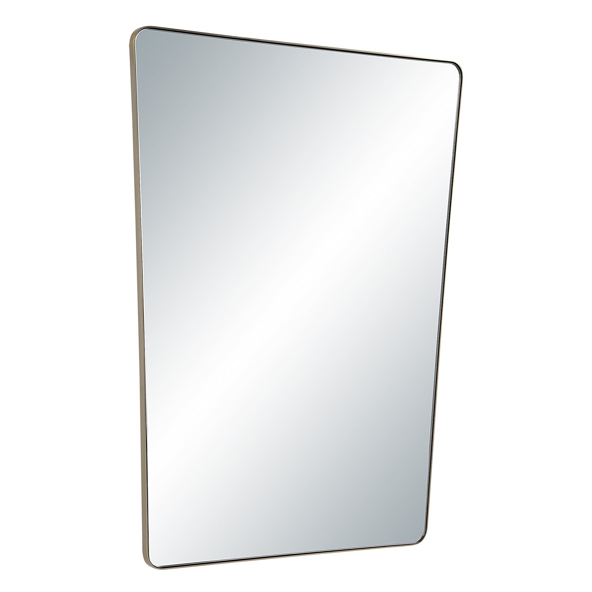 Mily 36" H x 28" W Wall Mirror, Yellow-Mirror-DECOROLALA