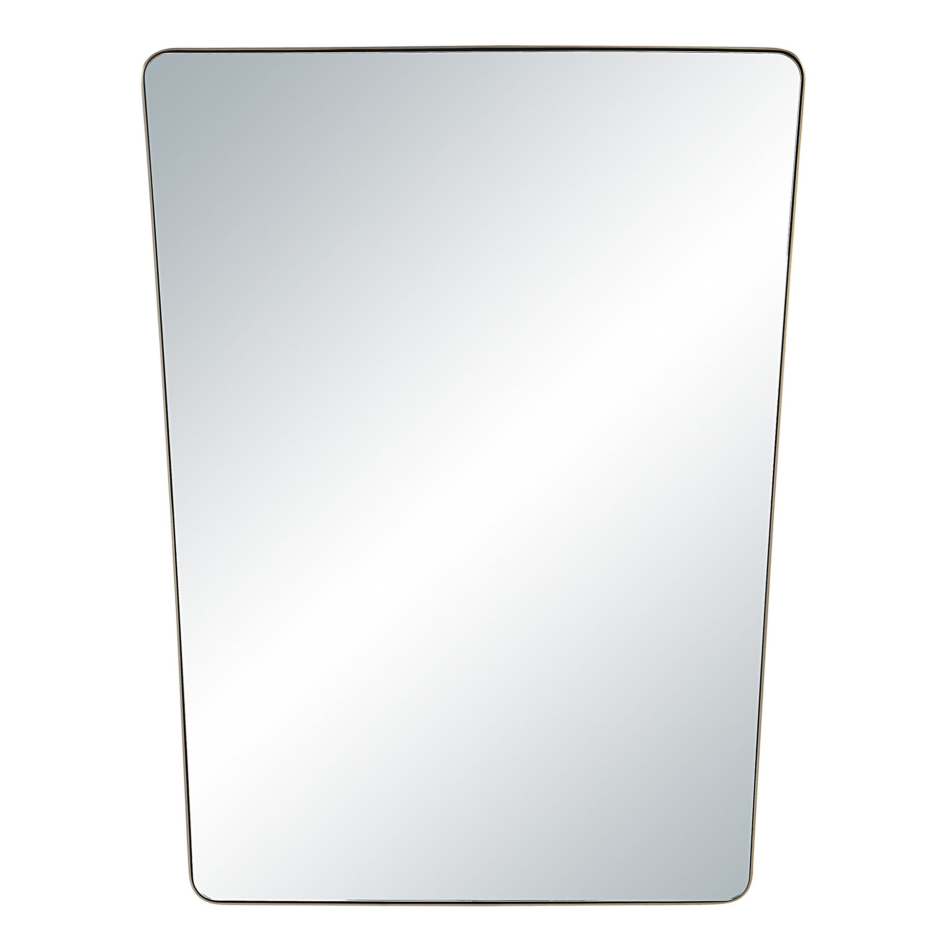 Mily 36" H x 28" W Wall Mirror, Yellow-Mirror-DECOROLALA