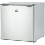 Mini Freezer 1.1 Cu. Ft. Upright Grey-DECOROLALA